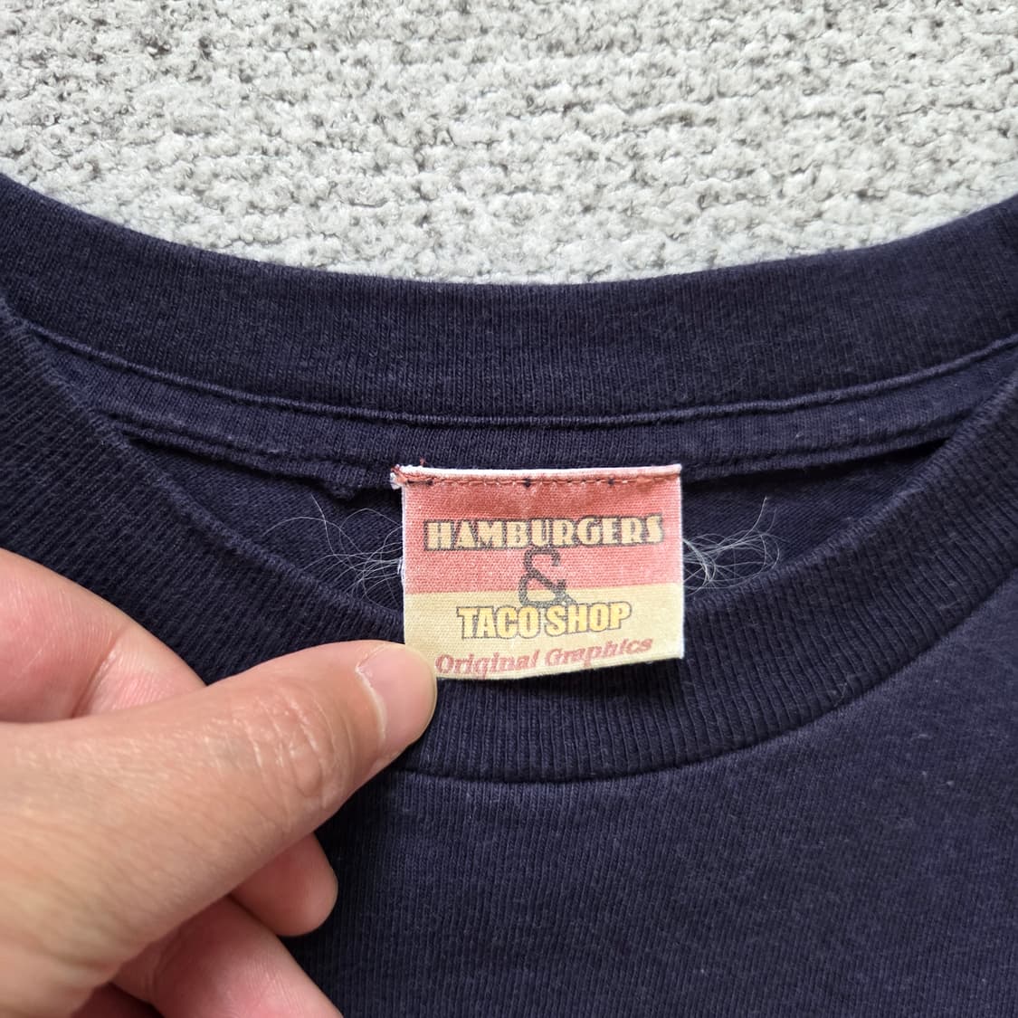 PK Burgers 빈티지 반팔 티셔츠 M-L(95-100) 상품이미지4