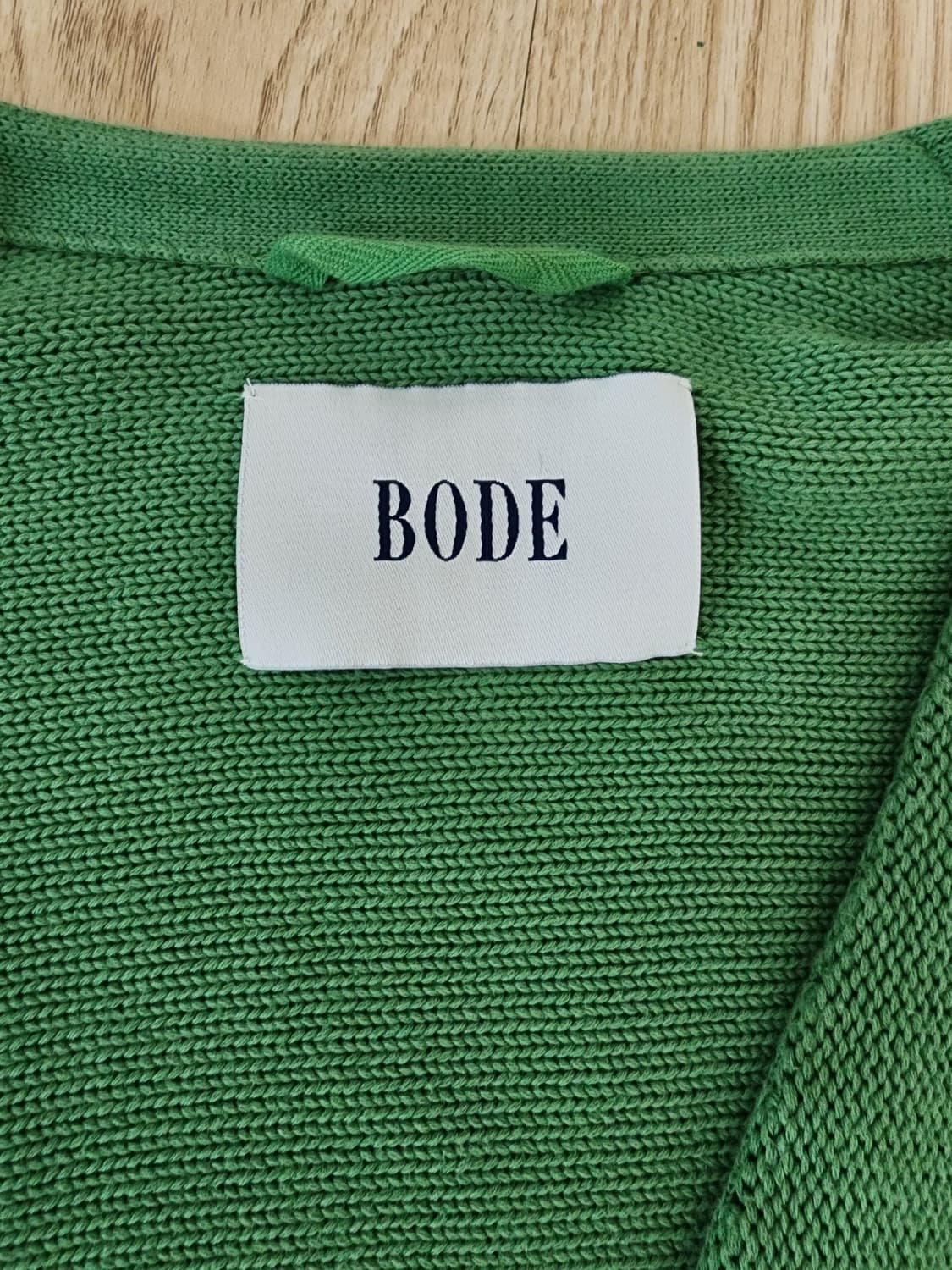 (Bode)보디 더블 브레스티드 가디건(green) 상품이미지3