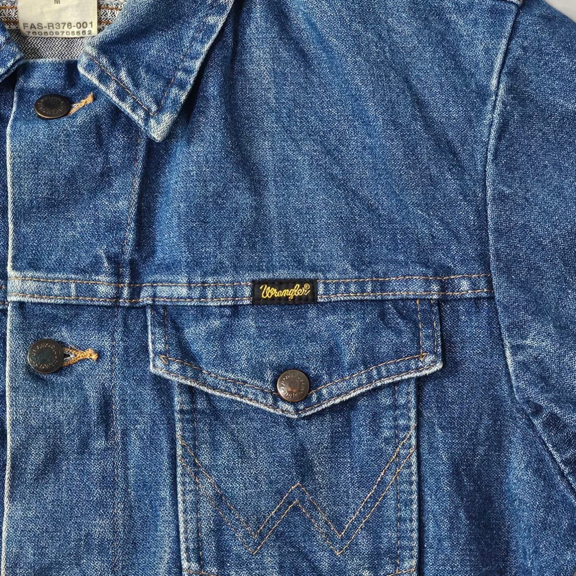 90‘s Wrangler 랭글러 웨스턴 데님 자켓 L014 상품이미지2