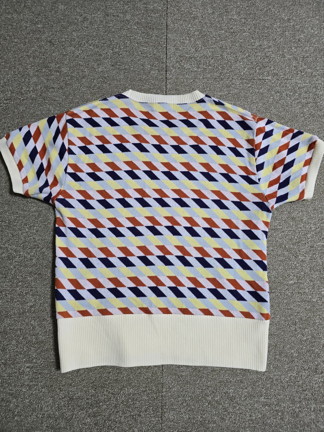 타임원클로딩 부처프로덕츠 패턴 서머니트 엣라코 엣라스트 니트44 상품이미지6