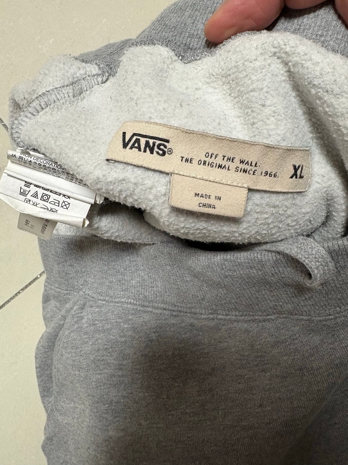 반스 스웻팬츠(XL) 상품이미지3