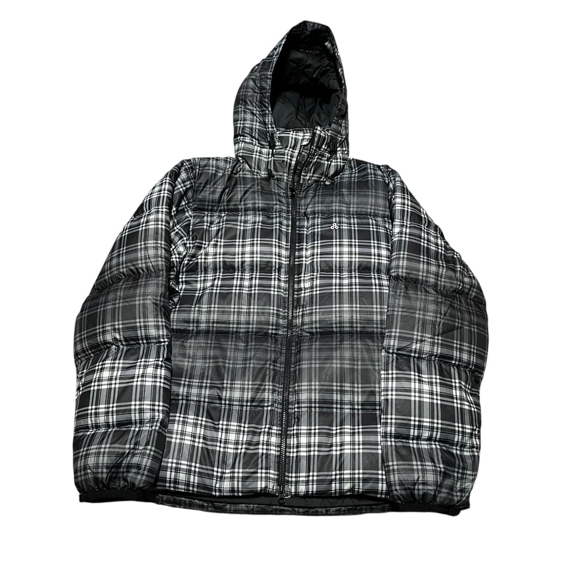 나이키 ACG 그라데이션 블랙 체크 구스 패딩 다운 자켓 상품이미지1