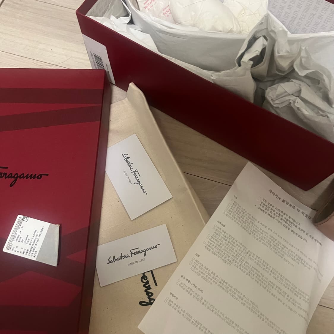 에겐녀깔 페라가모 인디핑크 구두 230 상품이미지9