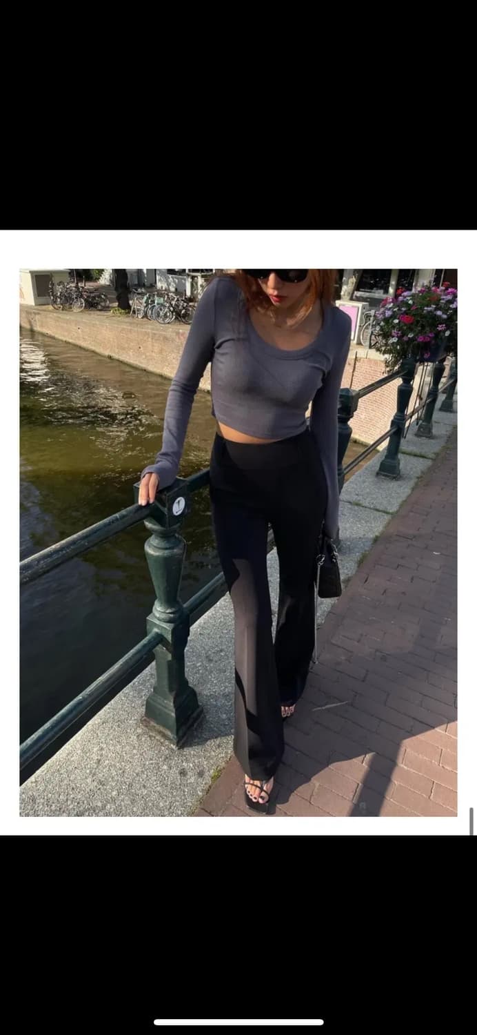 메모오피셜 super posh pantalon AMBER 상품이미지4