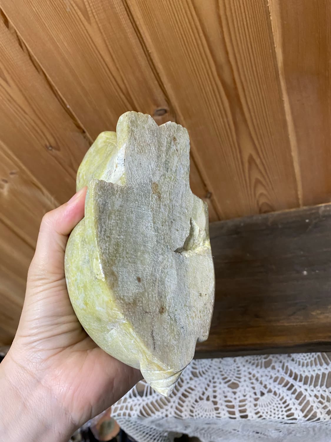 옥으로 만든 토끼 오브제 장식품 골동품 상품이미지6