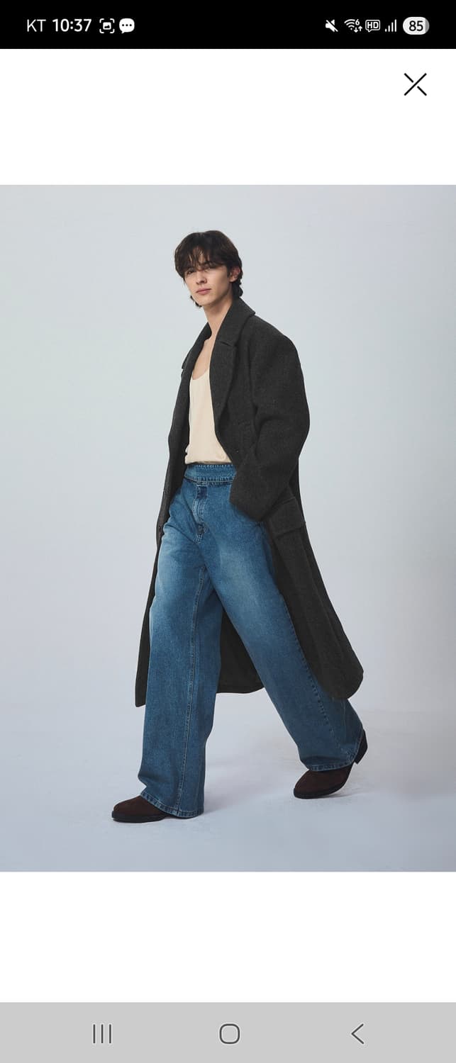 시스템옴므 24fw 파리컬렉션 코트 팝니다 우영미 타임옴므 솔리드옴므 상품이미지3