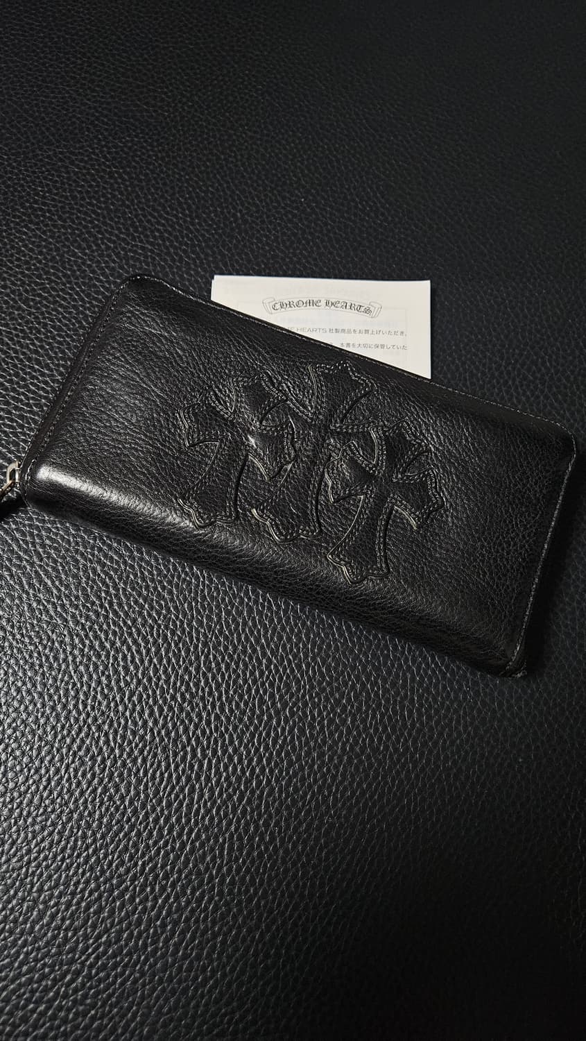 크롬하츠 트리플크로스 장지갑 상품이미지5