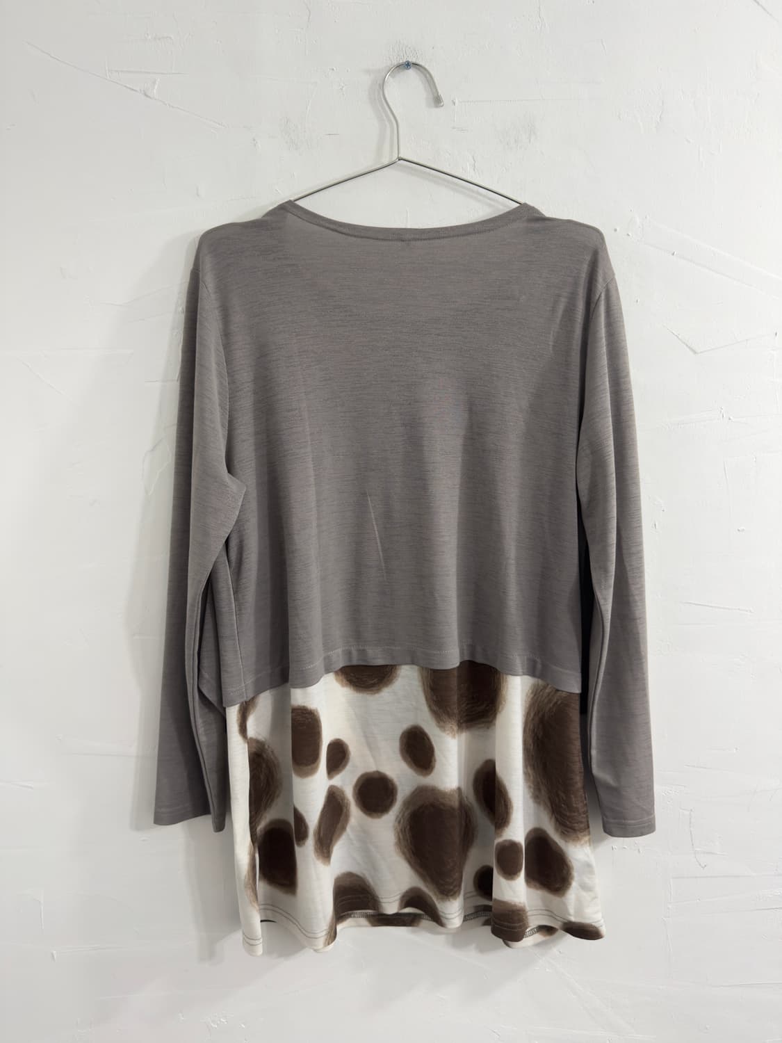 silver king dot layered top 상품이미지4