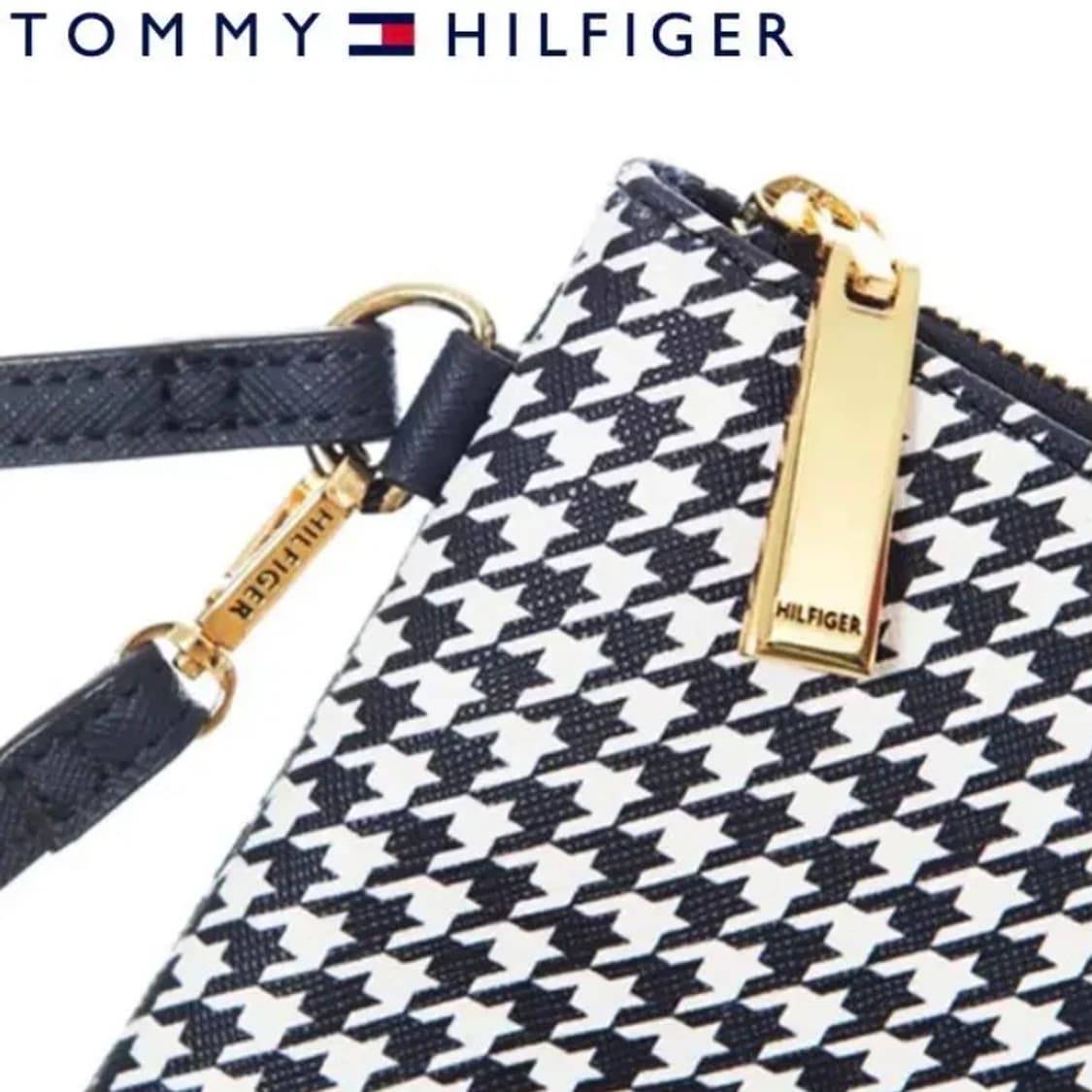 [정품] TOMMY HILFIGER 타미힐피거 하운드투스체크 리스틀릿 상품이미지4