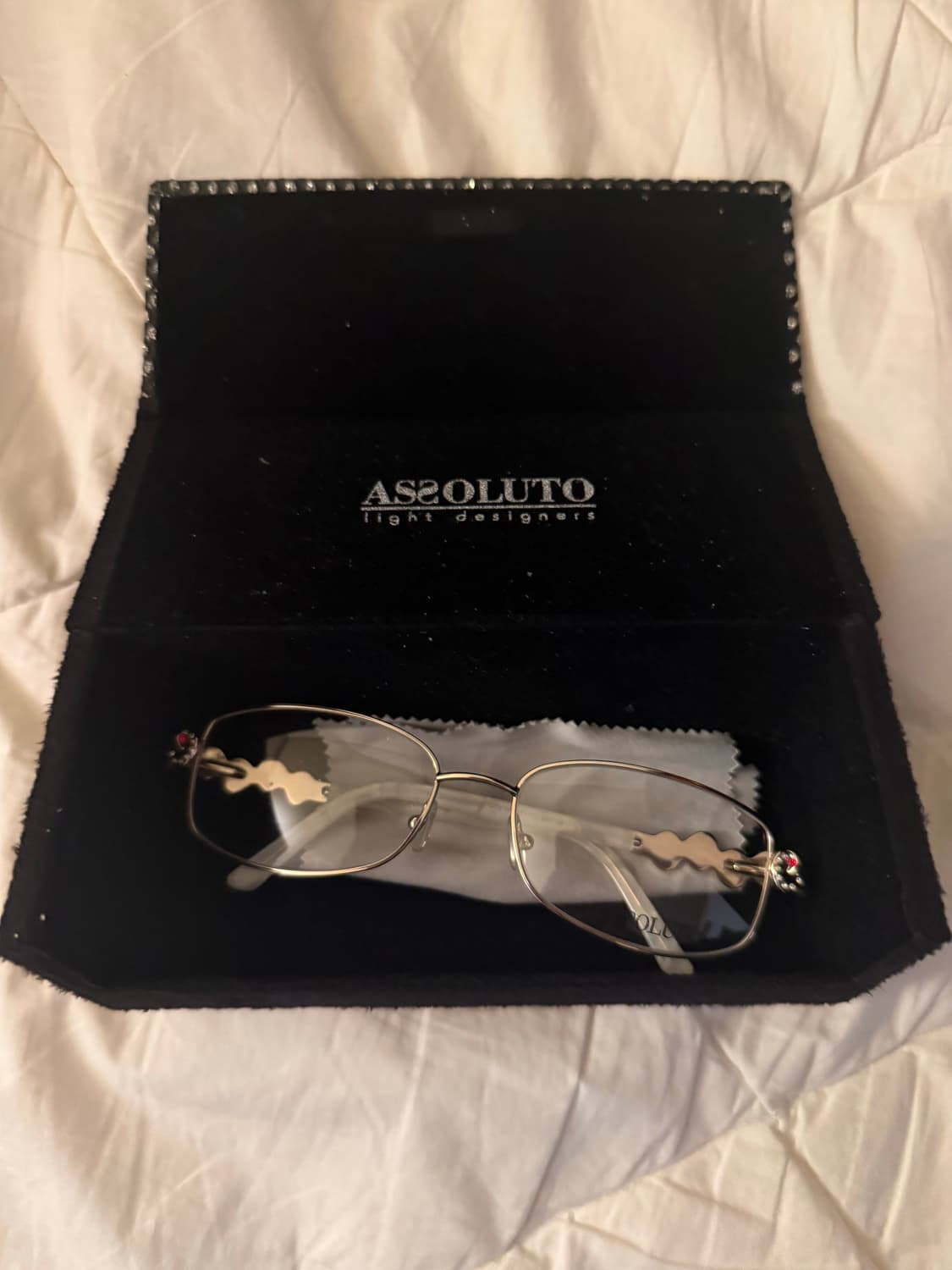 Assoluto 레터링 비즈 안경 상품이미지4