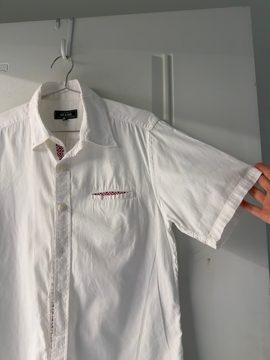 일본빈티지 빔즈 반팔셔츠 상품이미지6