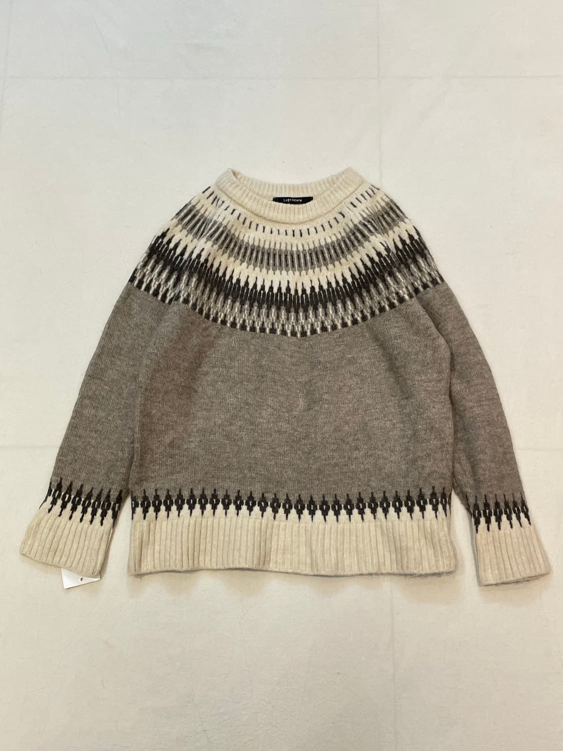 일본빈티지 페어아일 니트 상품이미지1