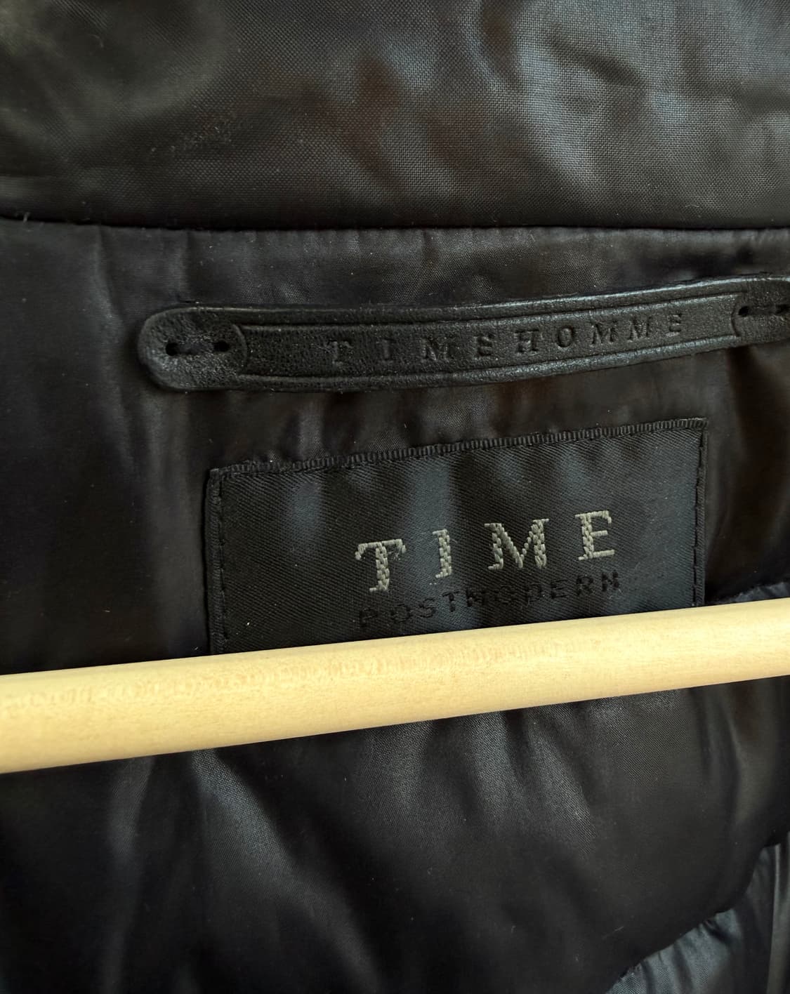 105~110/ 타임옴므 벨벳 블렌딩 나일론 구스다운 패딩 상품이미지7