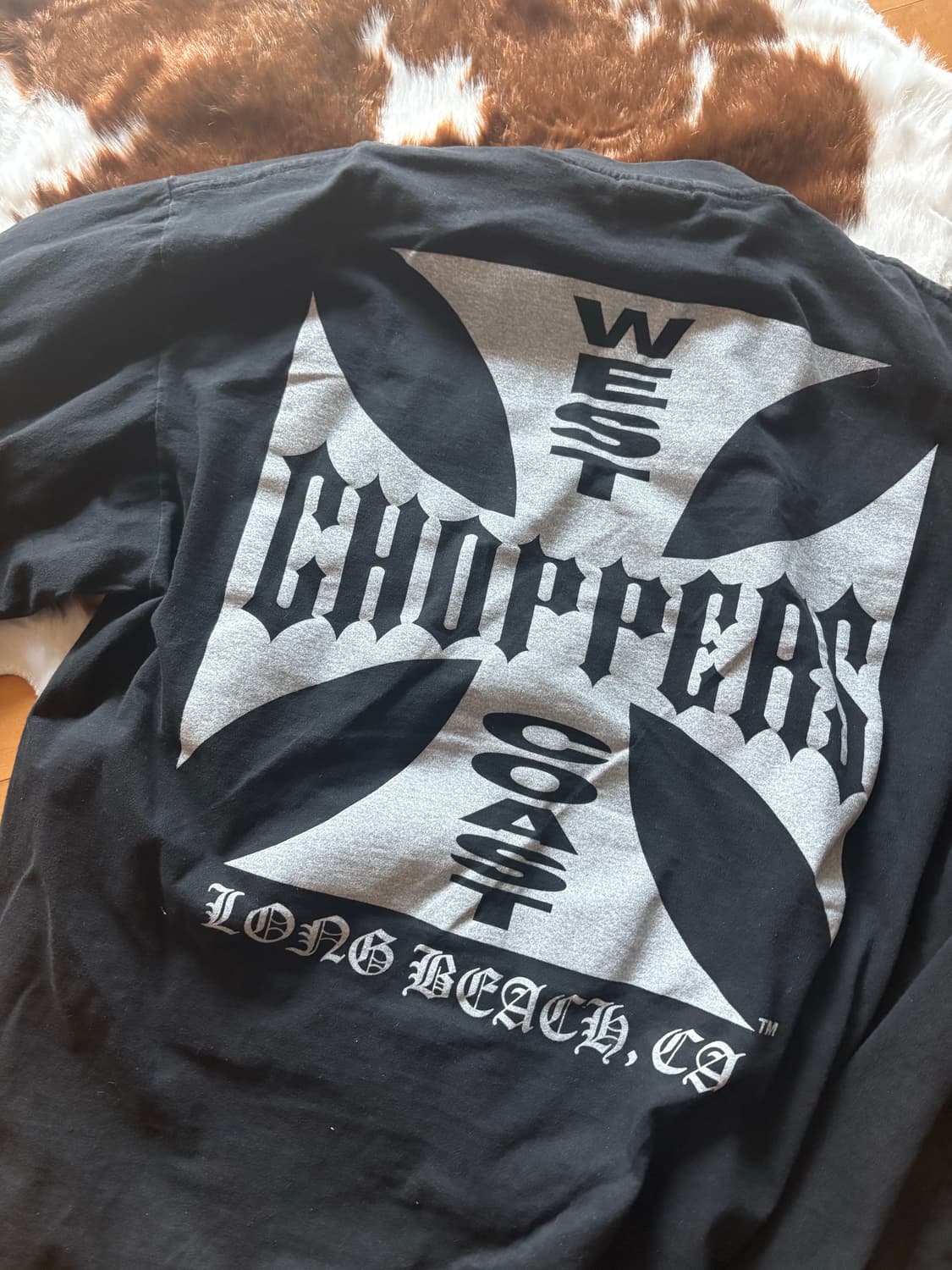 90s west coast choppers 롱슬리브 빈티니 XL 상품이미지4