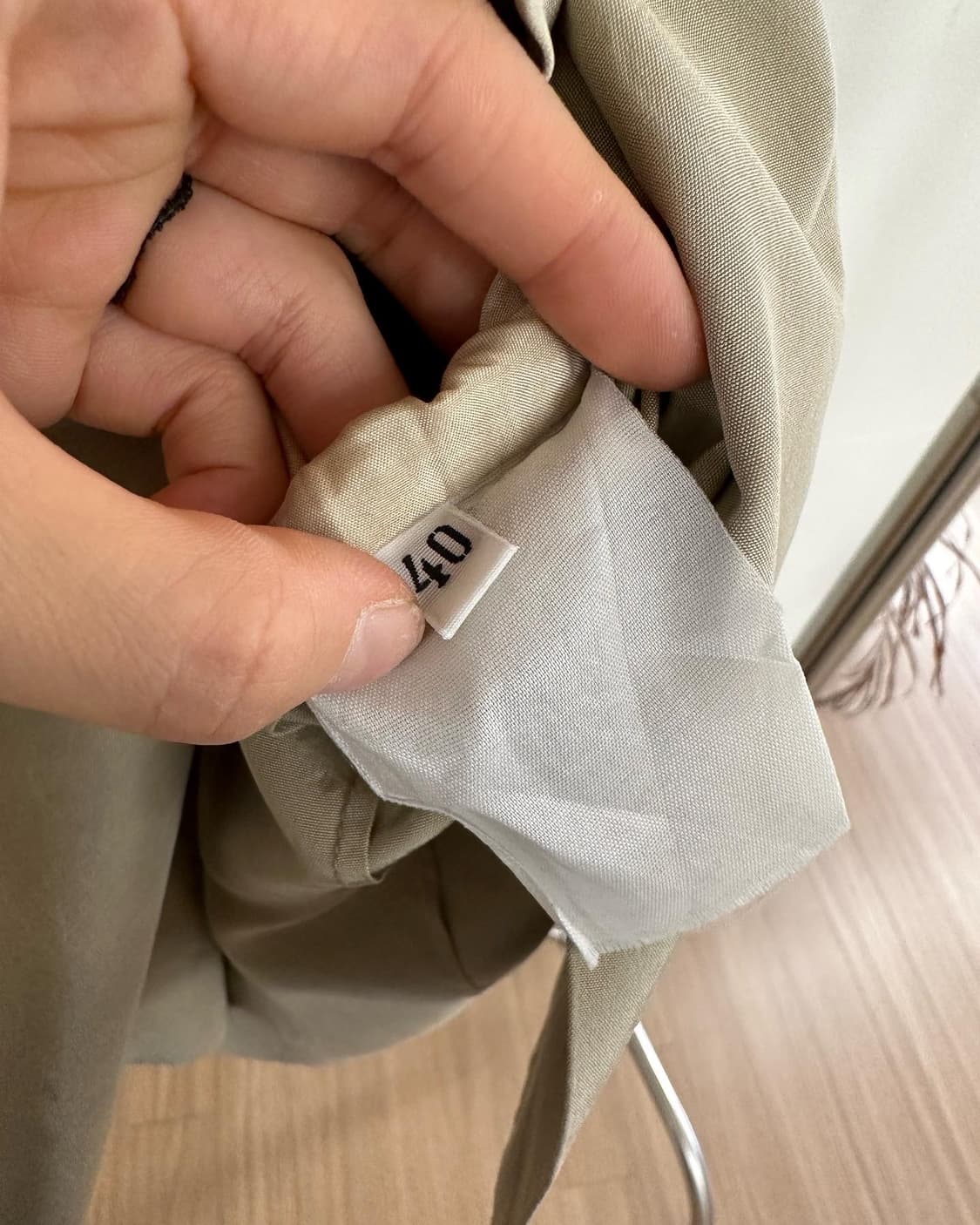 질샌더 베이지 폴리 2b 포켓 자켓  상품이미지8