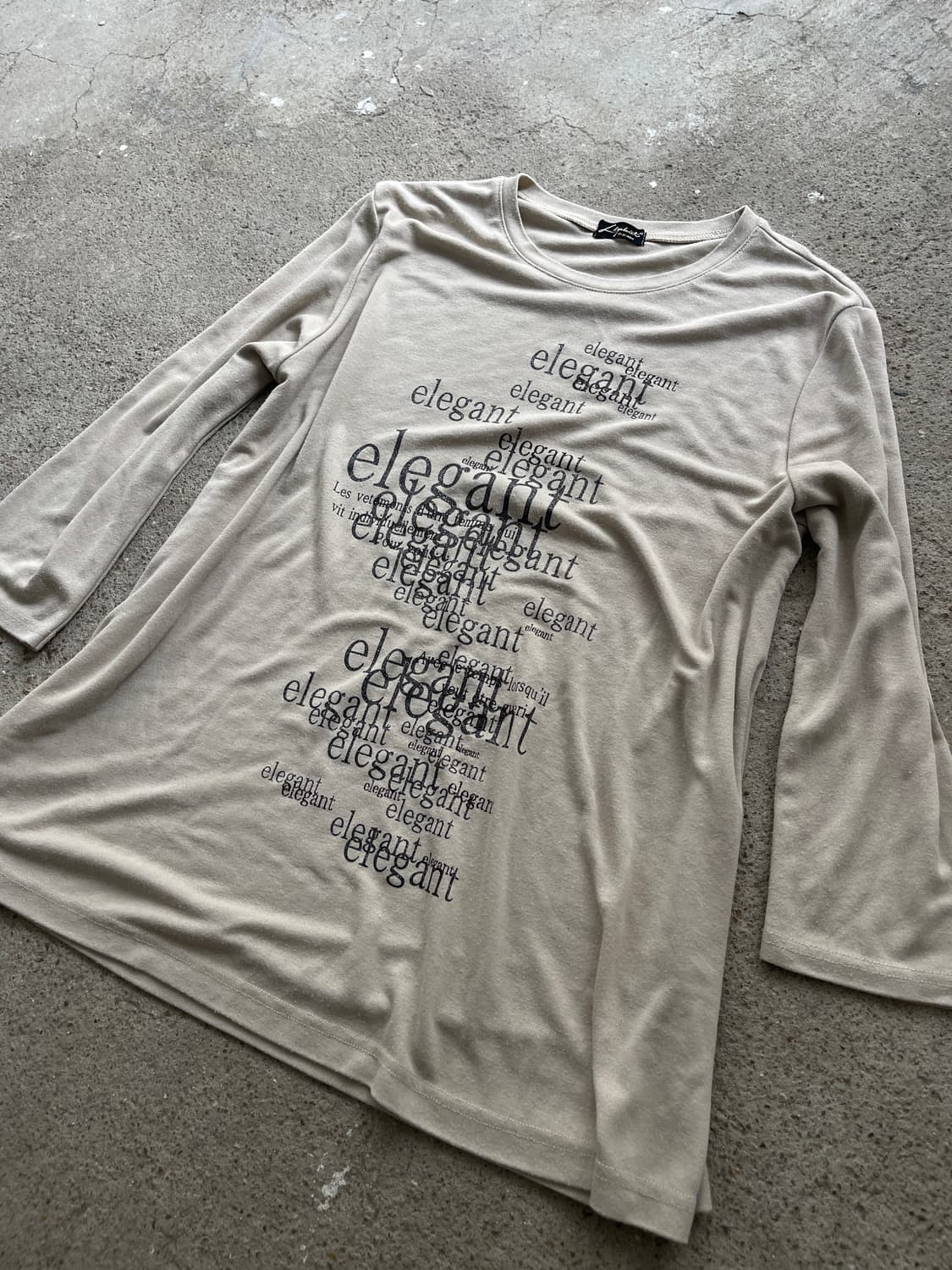 (Japanese vintage)elegant sleeve t 상품이미지4