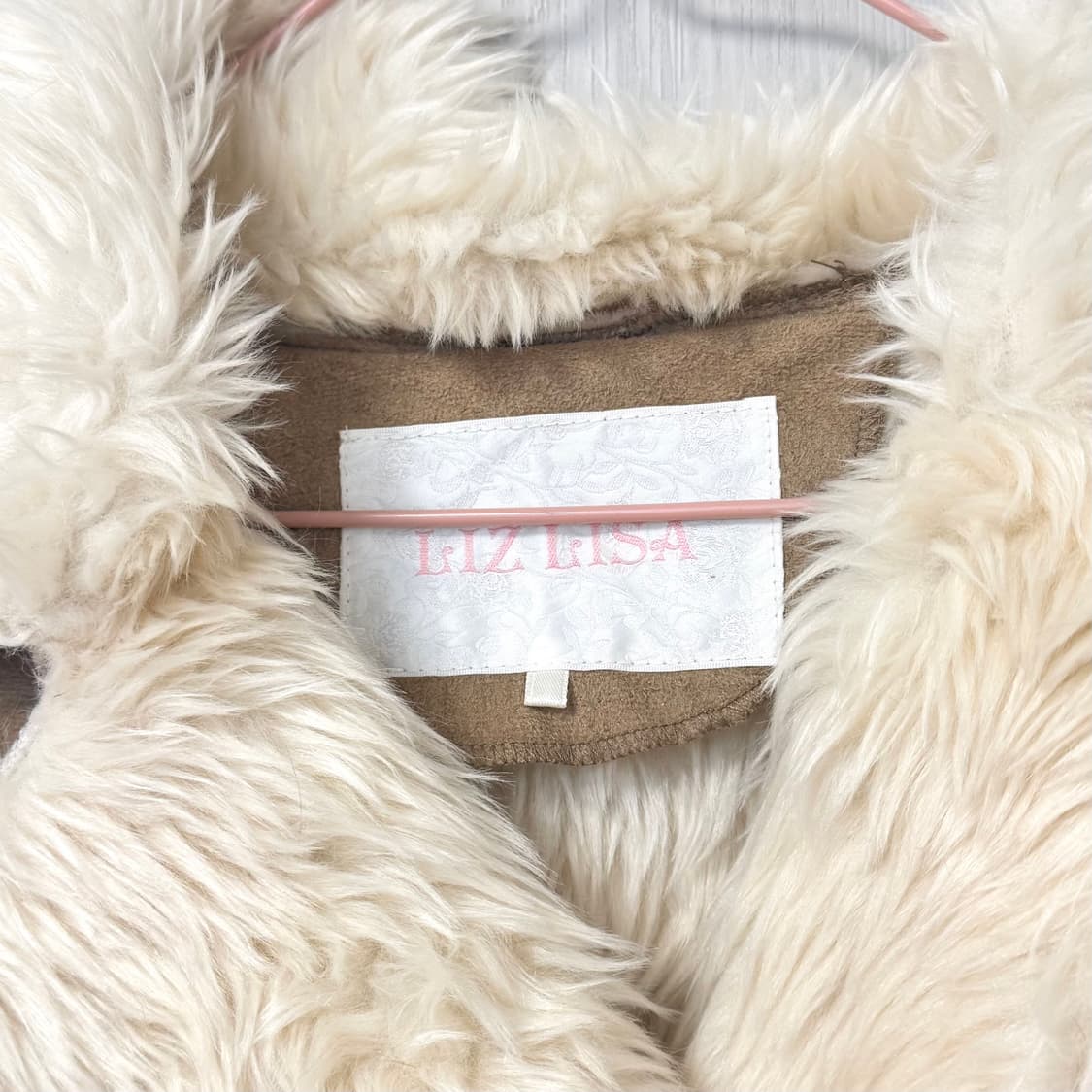 리즈리사 스웨이드 무스탕 자켓 상품이미지3