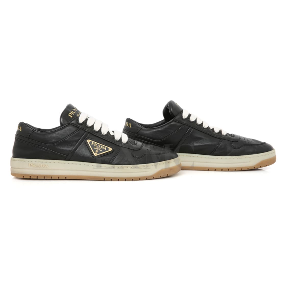 프라다 다운타운 스니커즈 블랙 삼각로고 슈즈 1E792M 상품이미지4