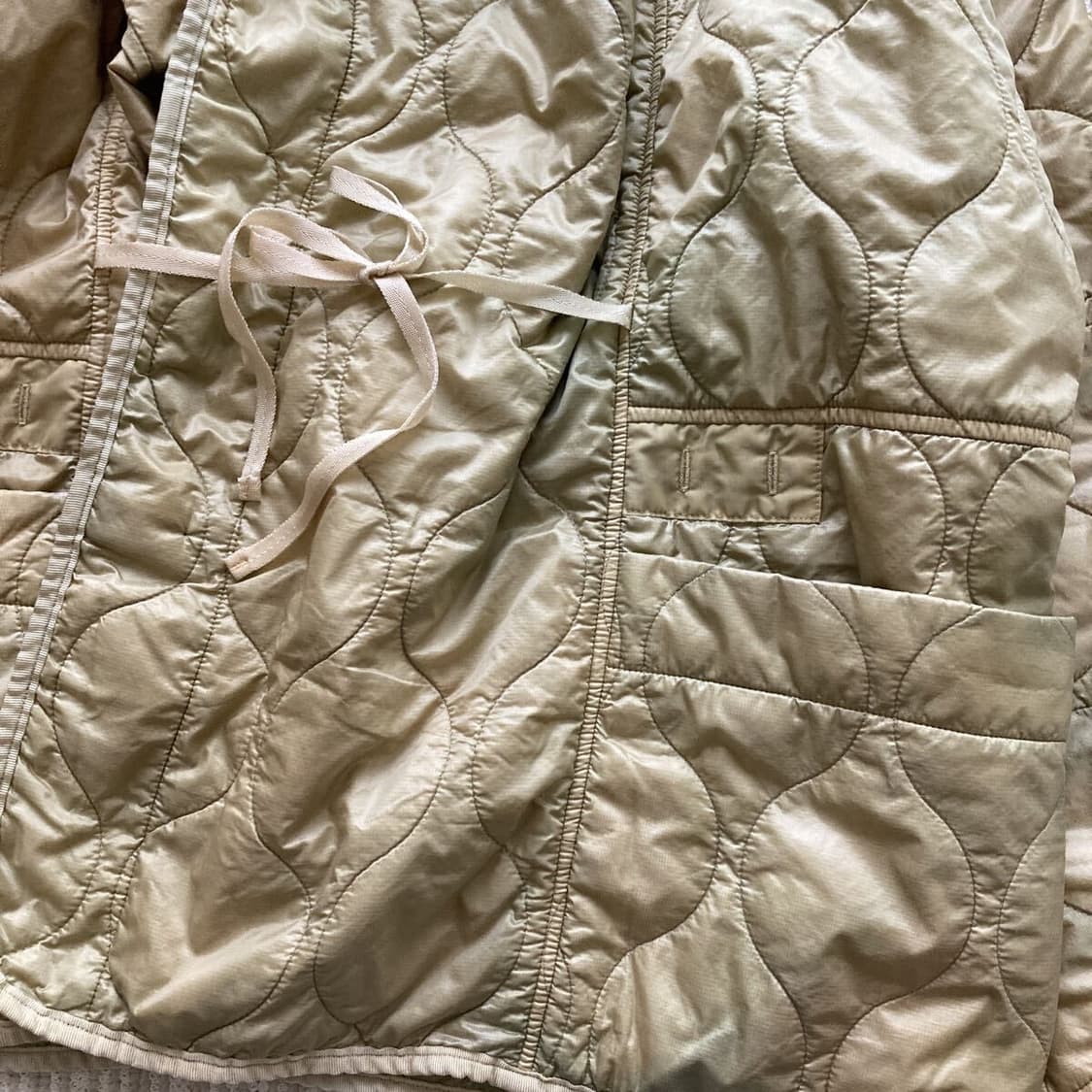 캐피탈 퀼팅 링코트  상품이미지4