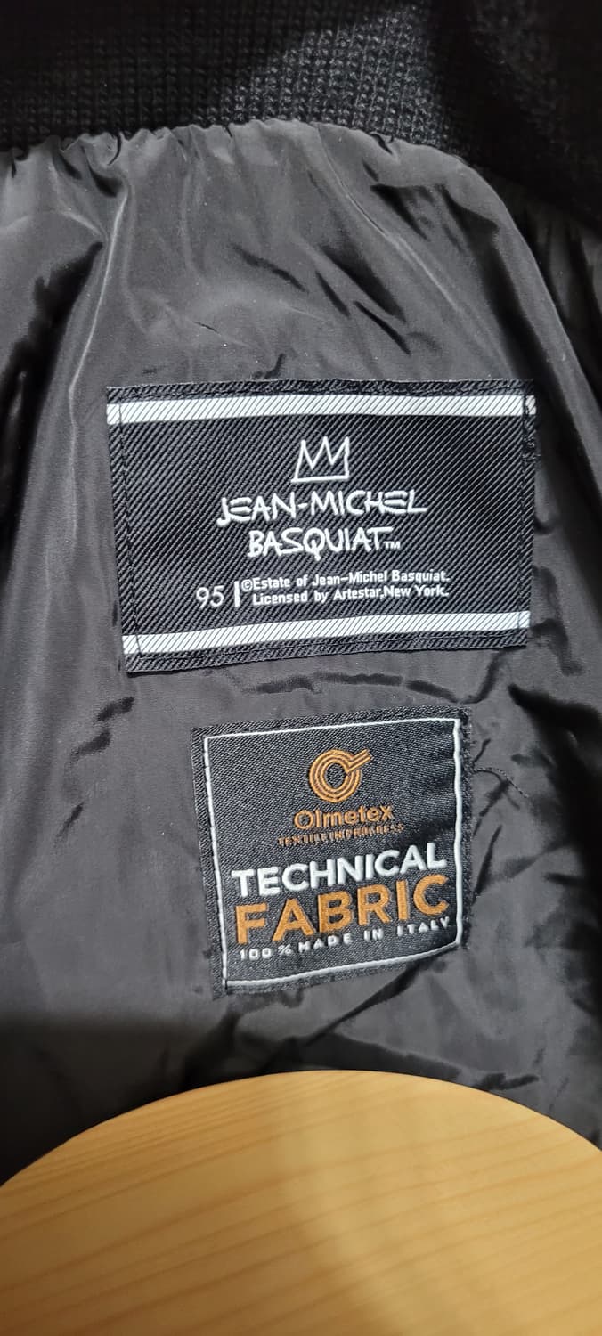 (남성95사이즈) 장미쉘바스키아 경량 패딩(거위100) 상품이미지7