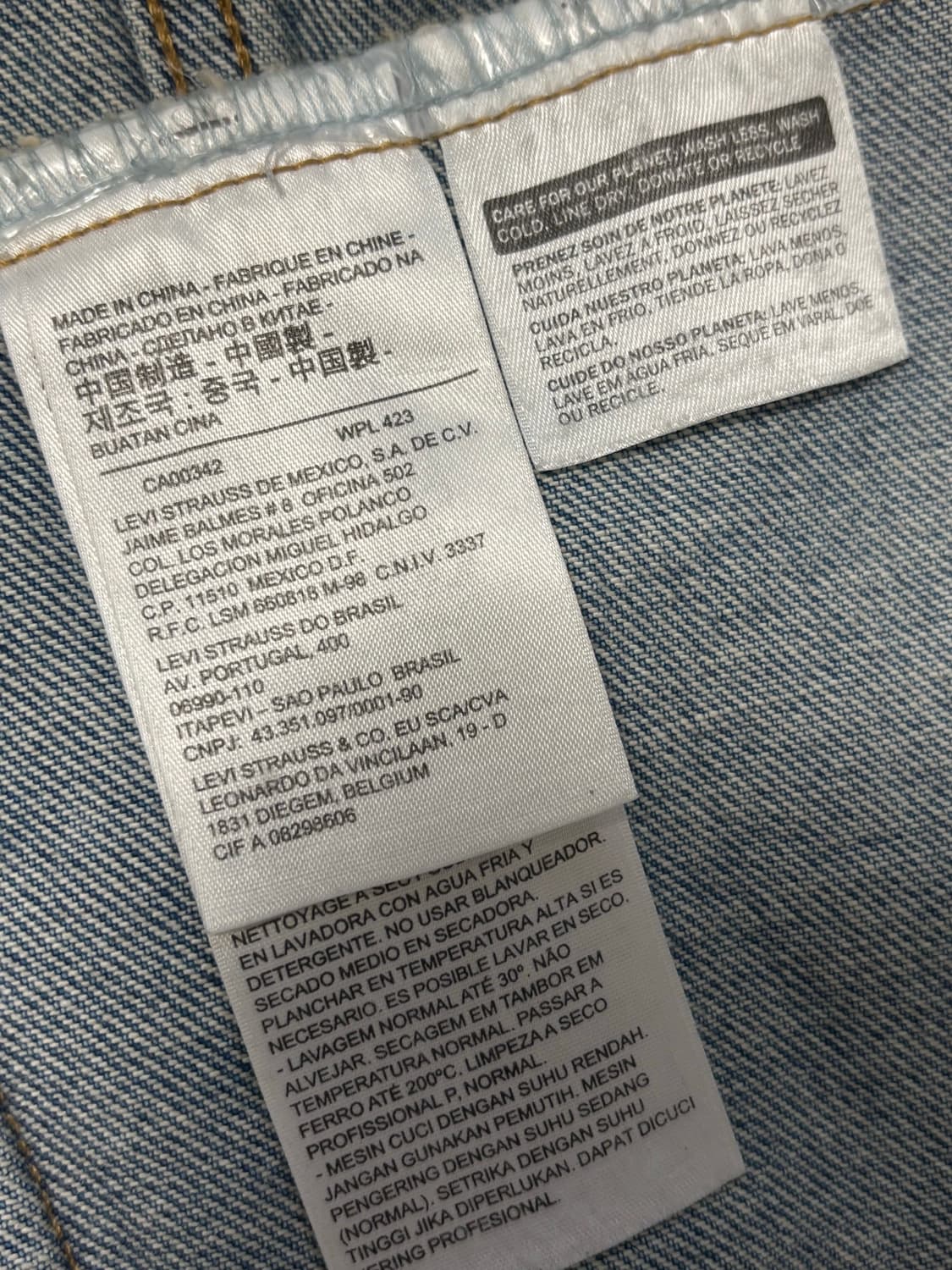 리바이스 데님 트러커 자켓 타입3 상품이미지4