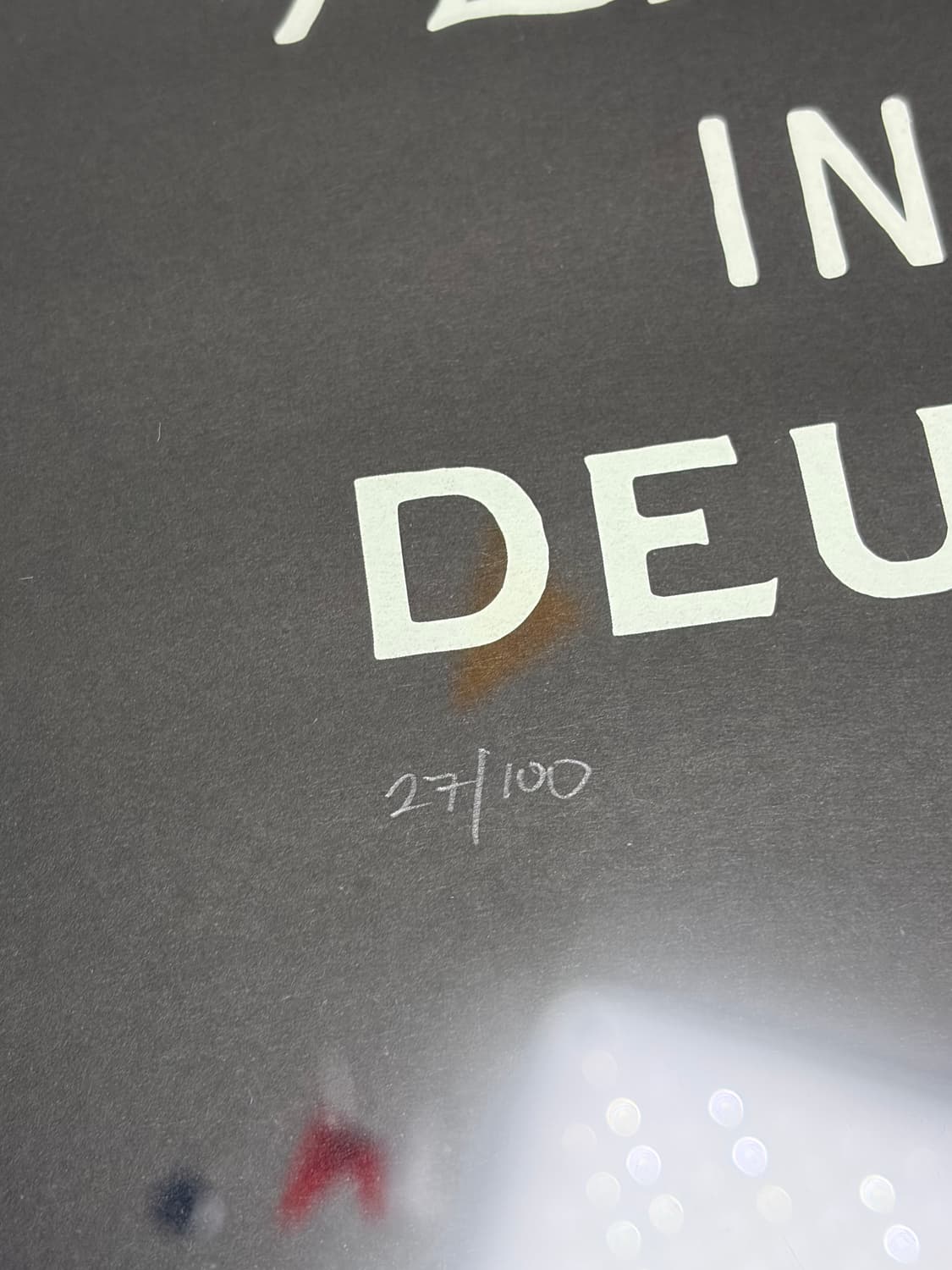 데우스 포스터 (액자포함)27/100한정반 상품이미지2