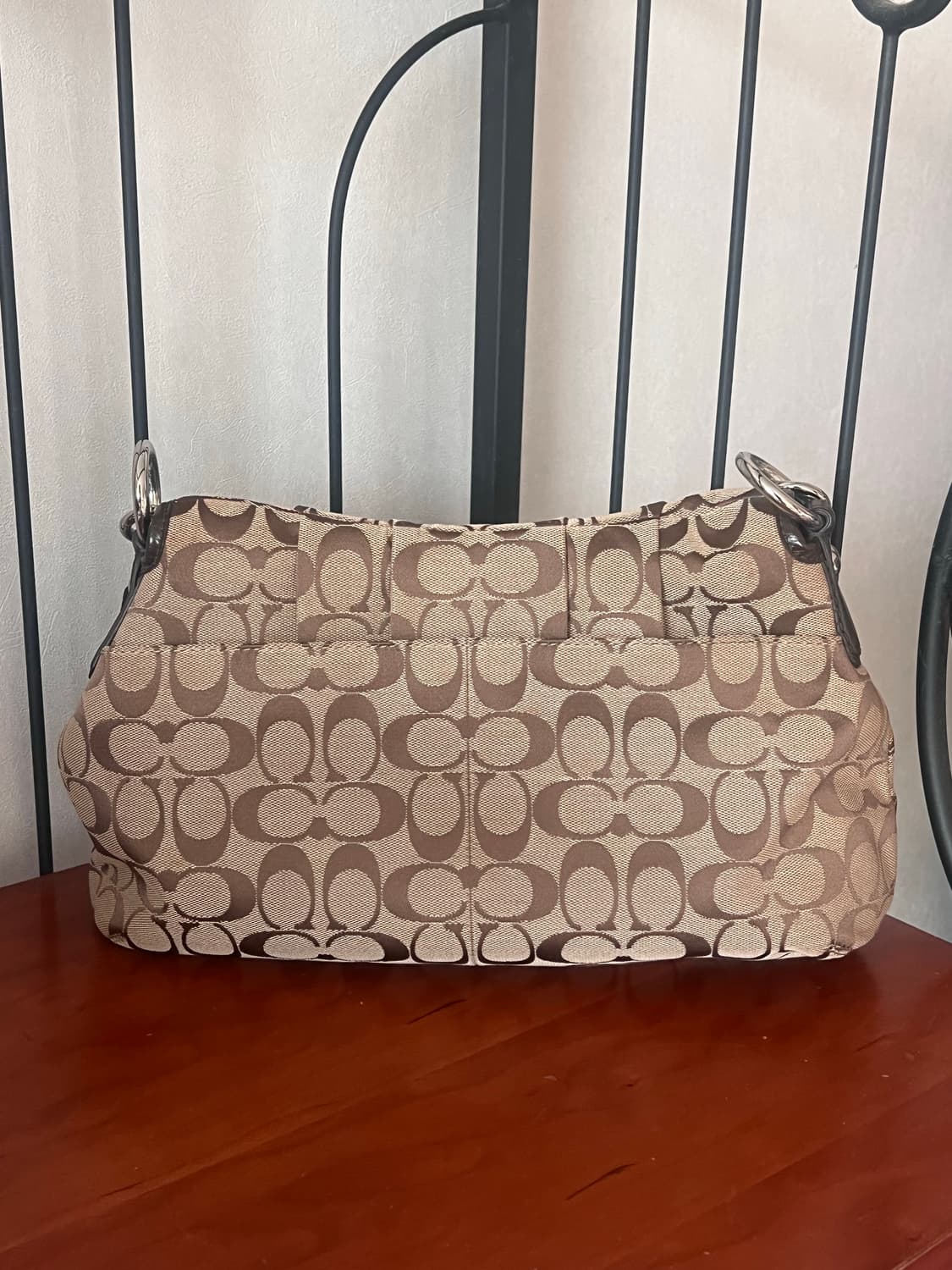 90s coach soho 코치 시그니처 소호 브라운 숄더백 핸드백 상품이미지2