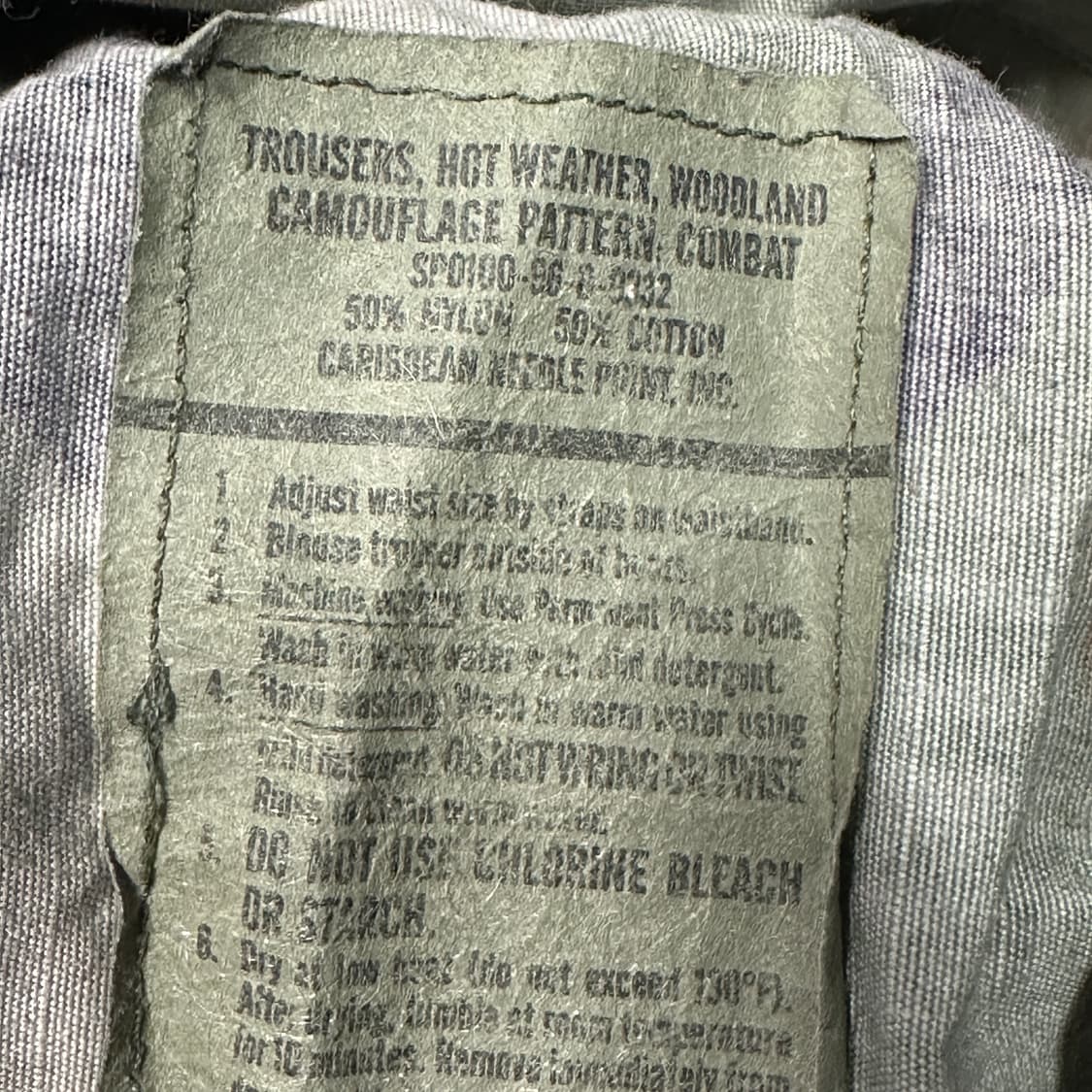 80s m65 우드랜드 밀리터리 팬츠 s 상품이미지5