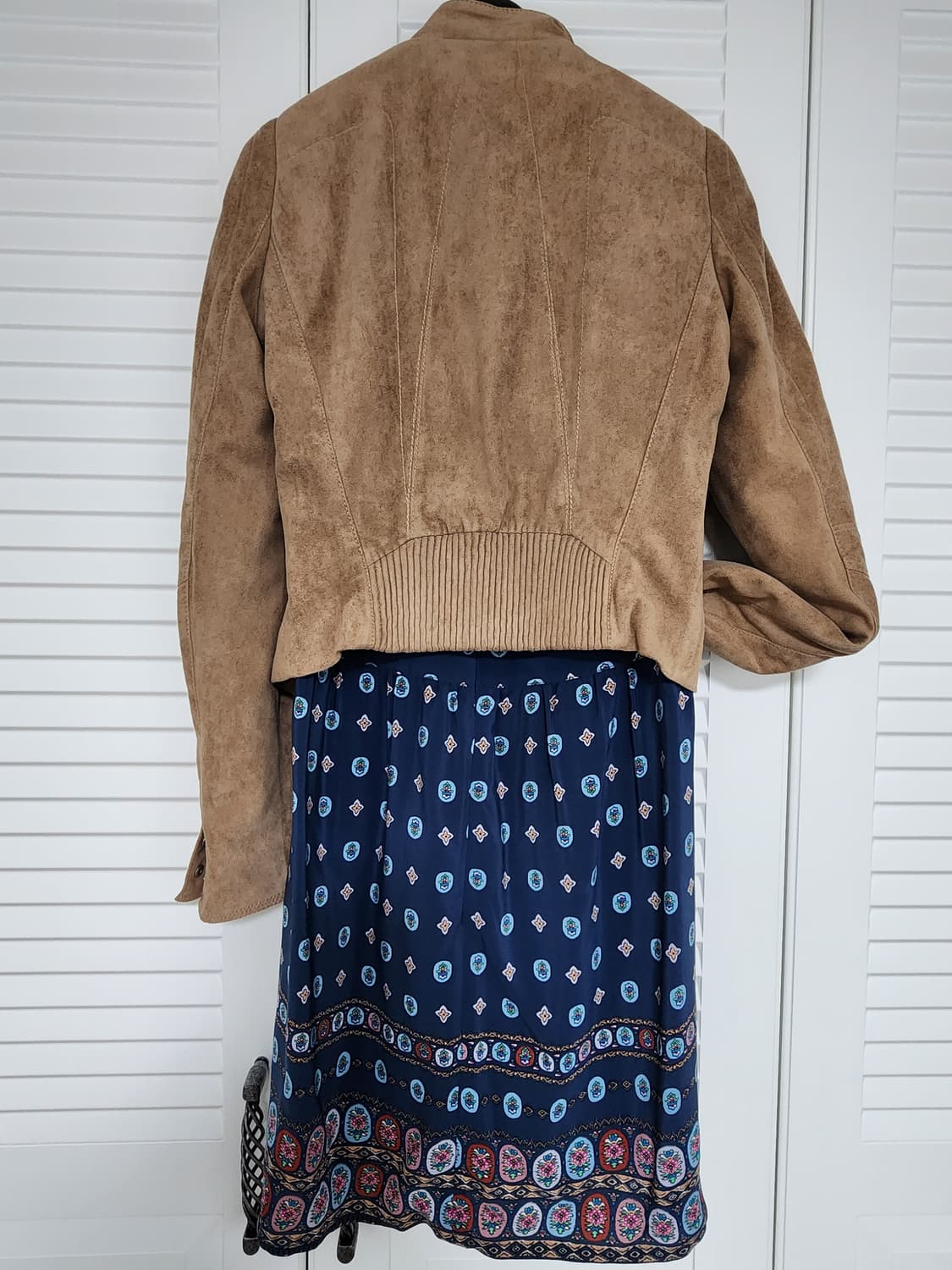 타이거릴리 질투의 화신 공효진 에스닉 실크 원피스+ VOV 스웨이드 쟈켓 상품이미지10