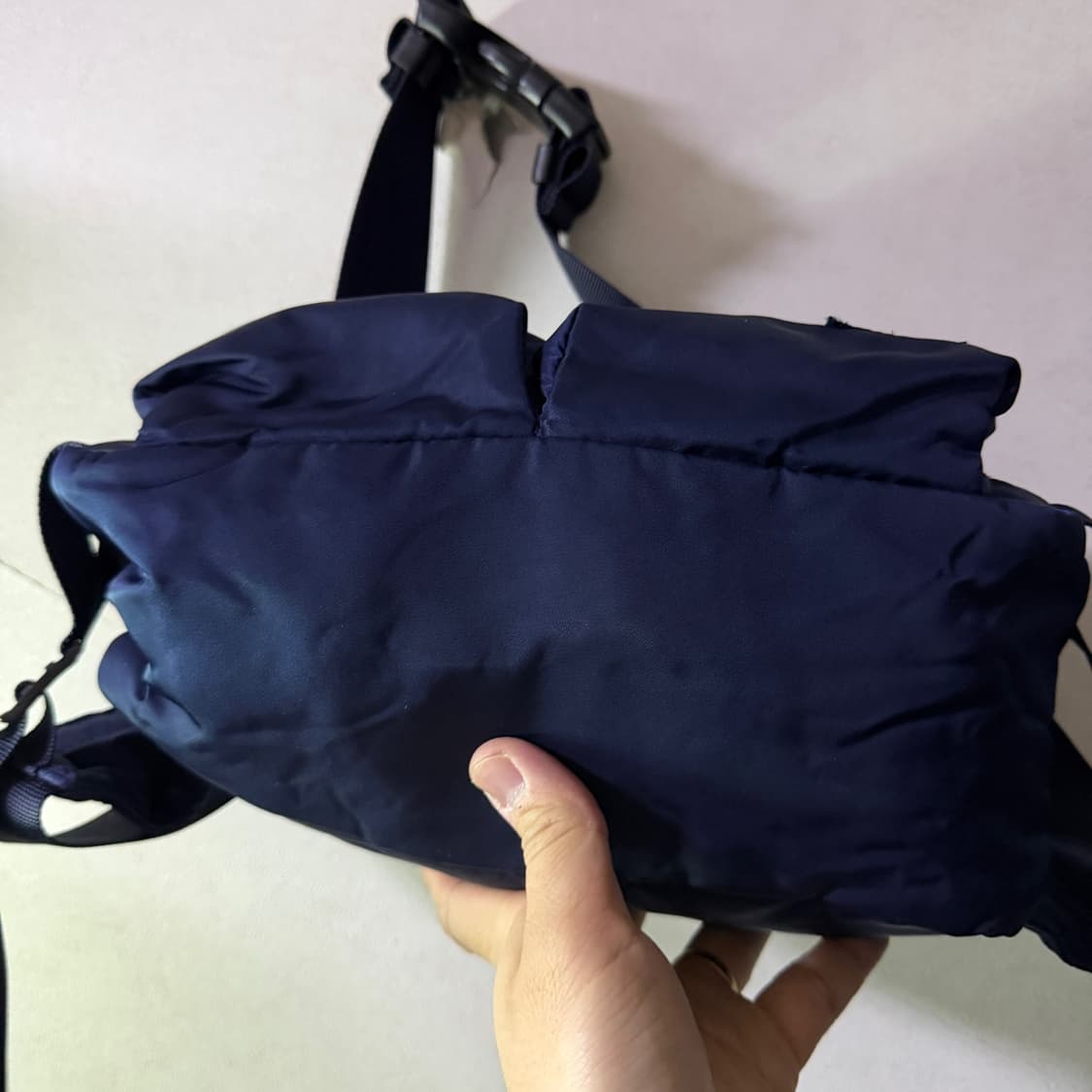 요시다포터 X스투시 탱커 웨이스트백 아이언블루 상품이미지6