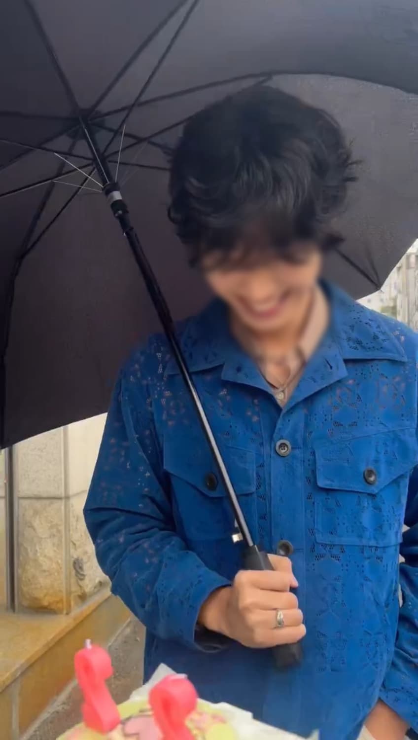 ⭐️앤더슨벨 트러커 자켓(M)⭐️ 막컷 착샷!!📸 상품이미지5