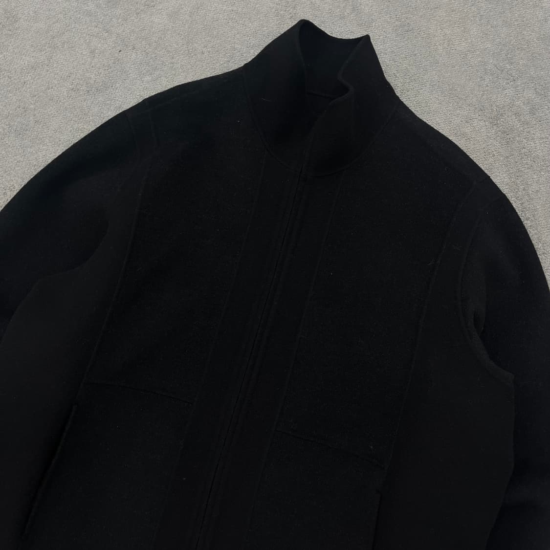 105 파크랜드 울 하이넥 집업자켓 상품이미지2