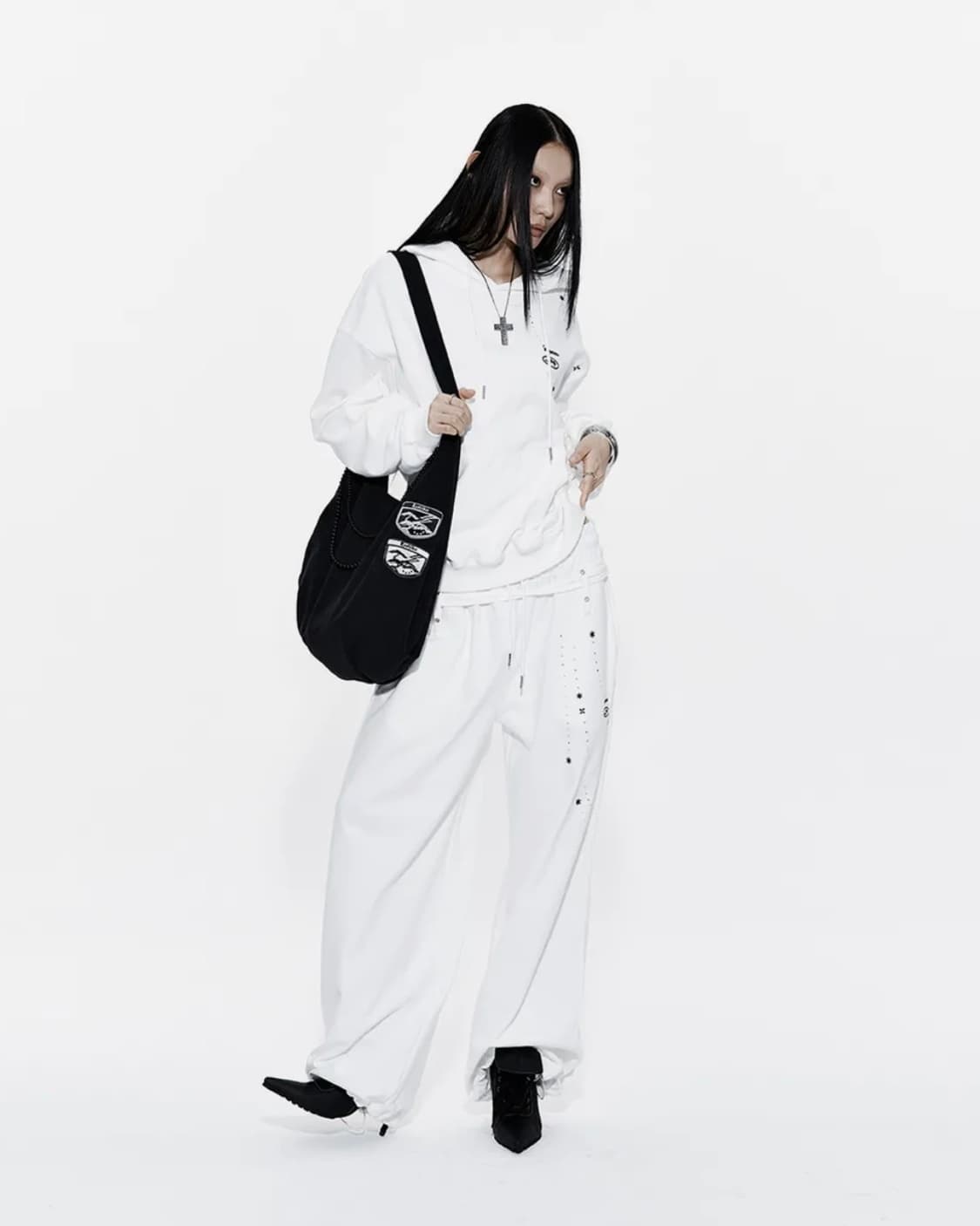 카시코 Ball Chain Bag Black 상품이미지4