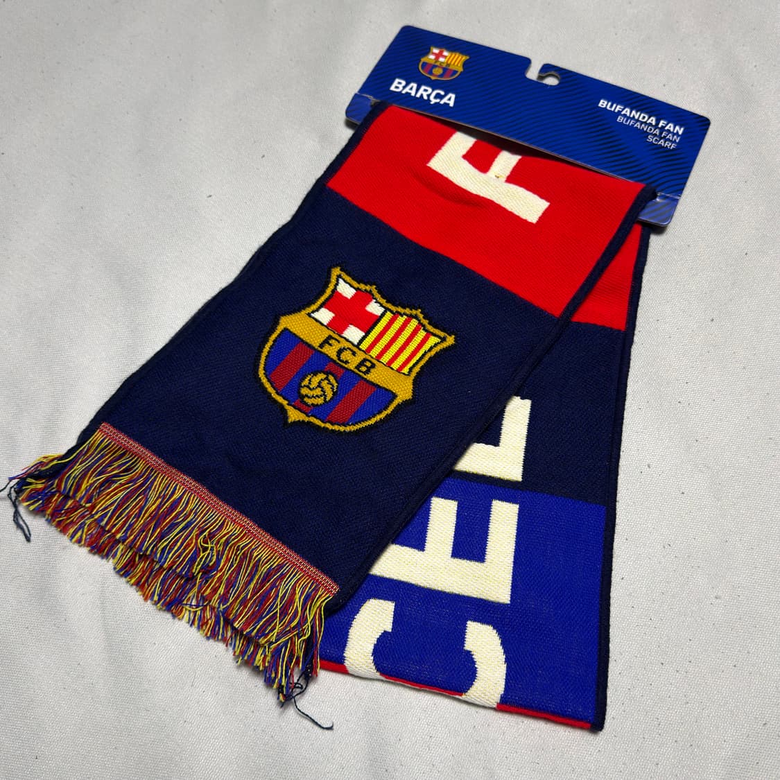 OS 새상품 FC 바르셀로나 머플러 상품이미지1