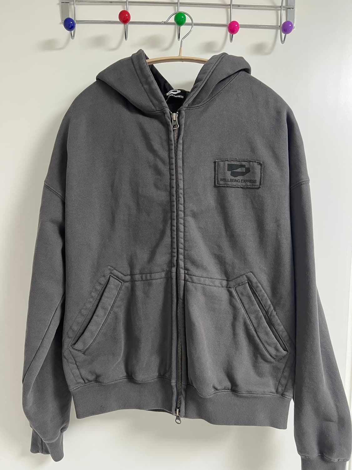 웰빙익스프레스 후드집업  상품이미지4