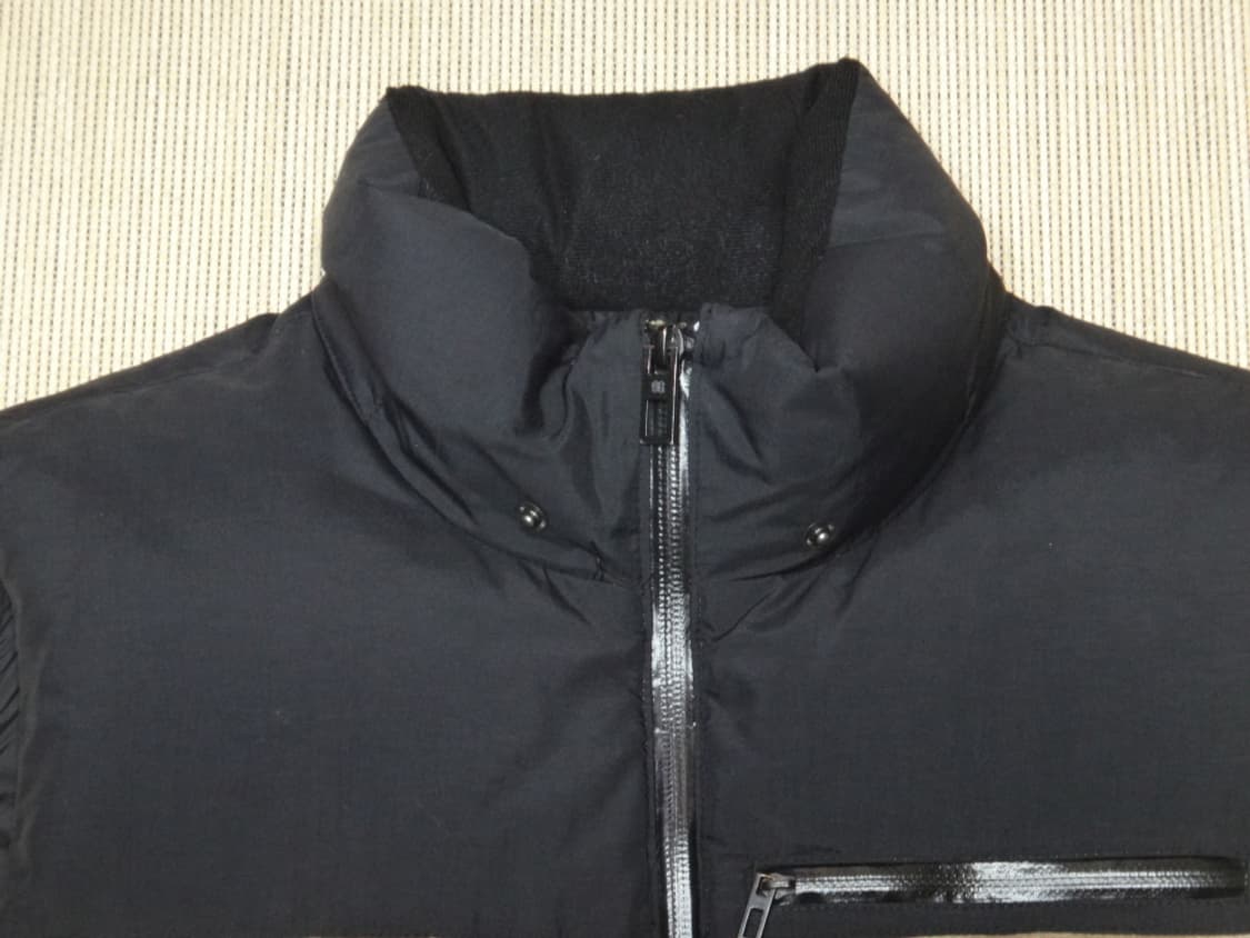 (L/100) 코오롱스포츠 구스다운 스웨이드 패딩 베스트 상품이미지4