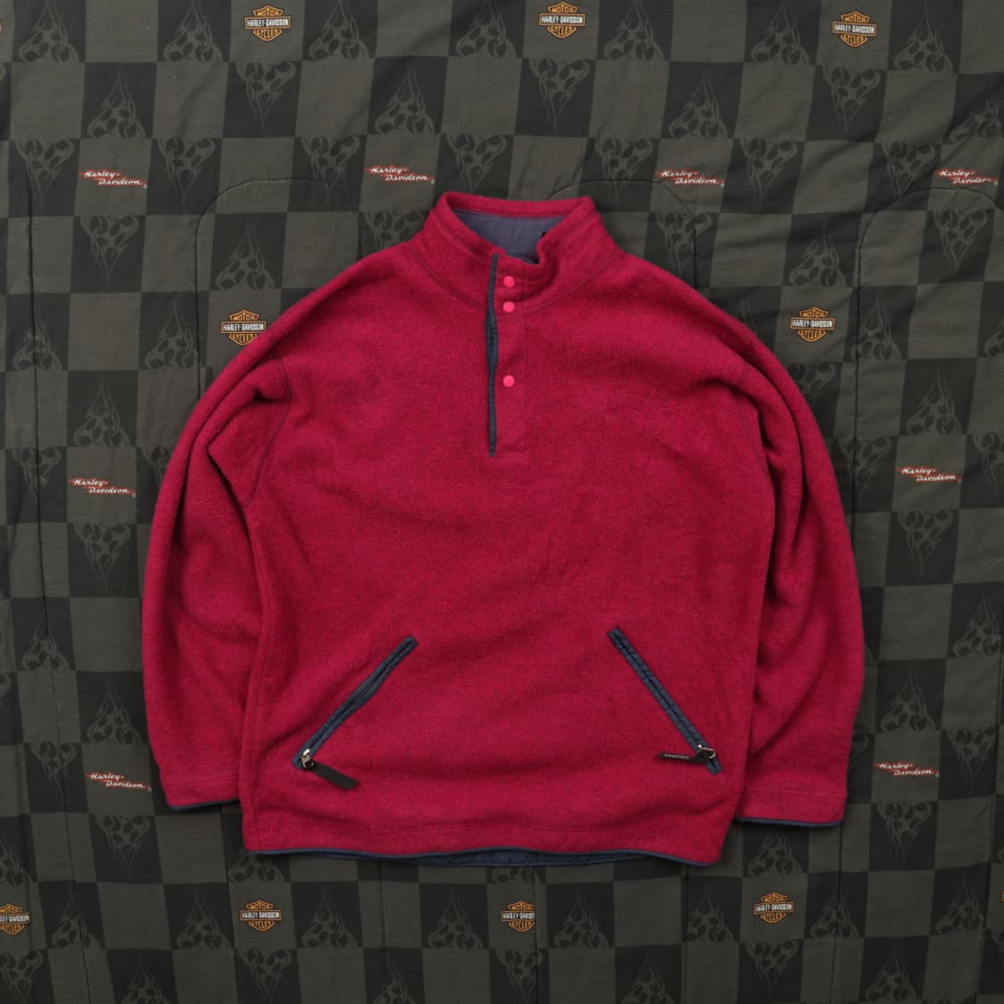 90S USA 파타고니아 신칠라 스냅 플리스 L B20 상품이미지1