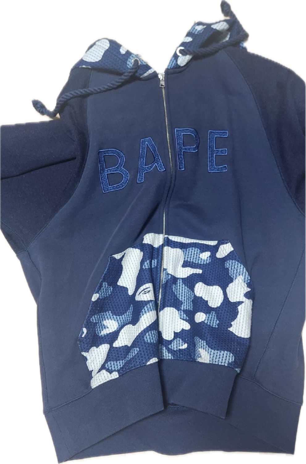 (L) 베이프 사시코 카모 릴렉스드핏 후드집업 상품이미지2