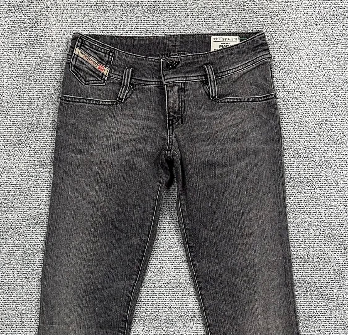 디젤 로우라이즈 스터드 스키니 진 상품이미지2