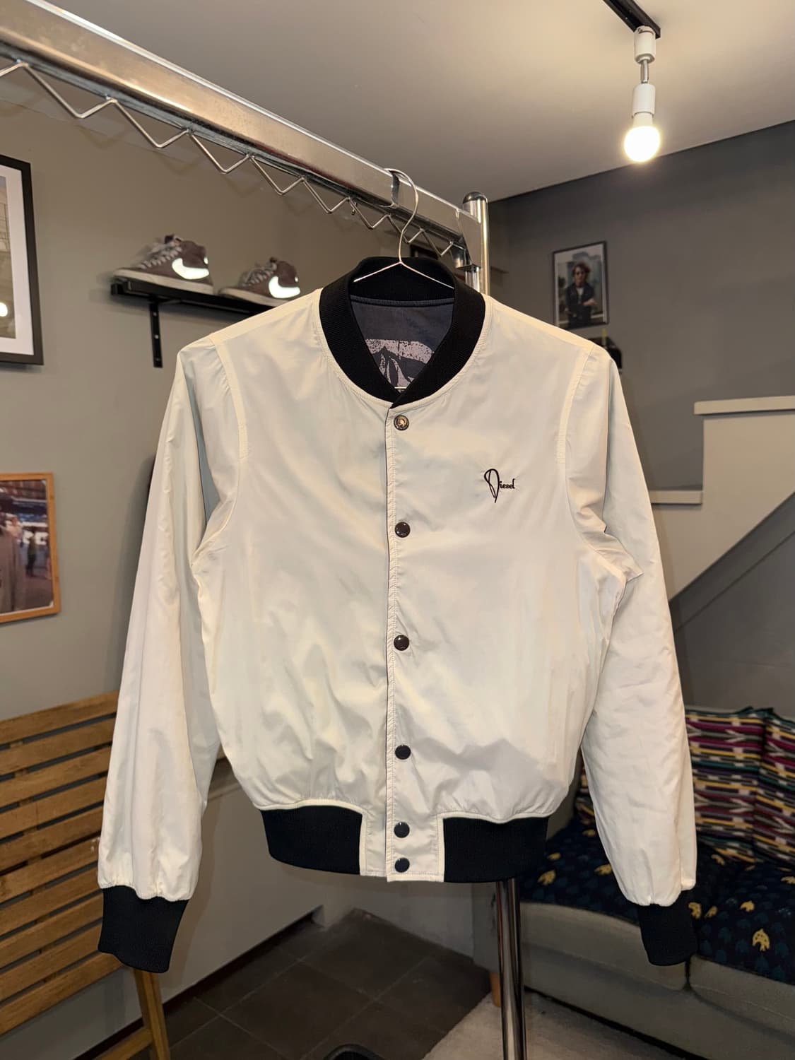 Diesel back print reversible Jacket 상품이미지8