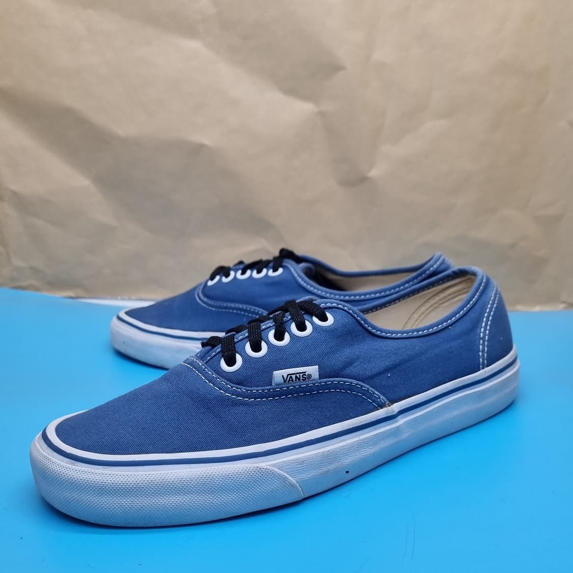 반스 어센틱 네이비 스니커즈 245 상품이미지1