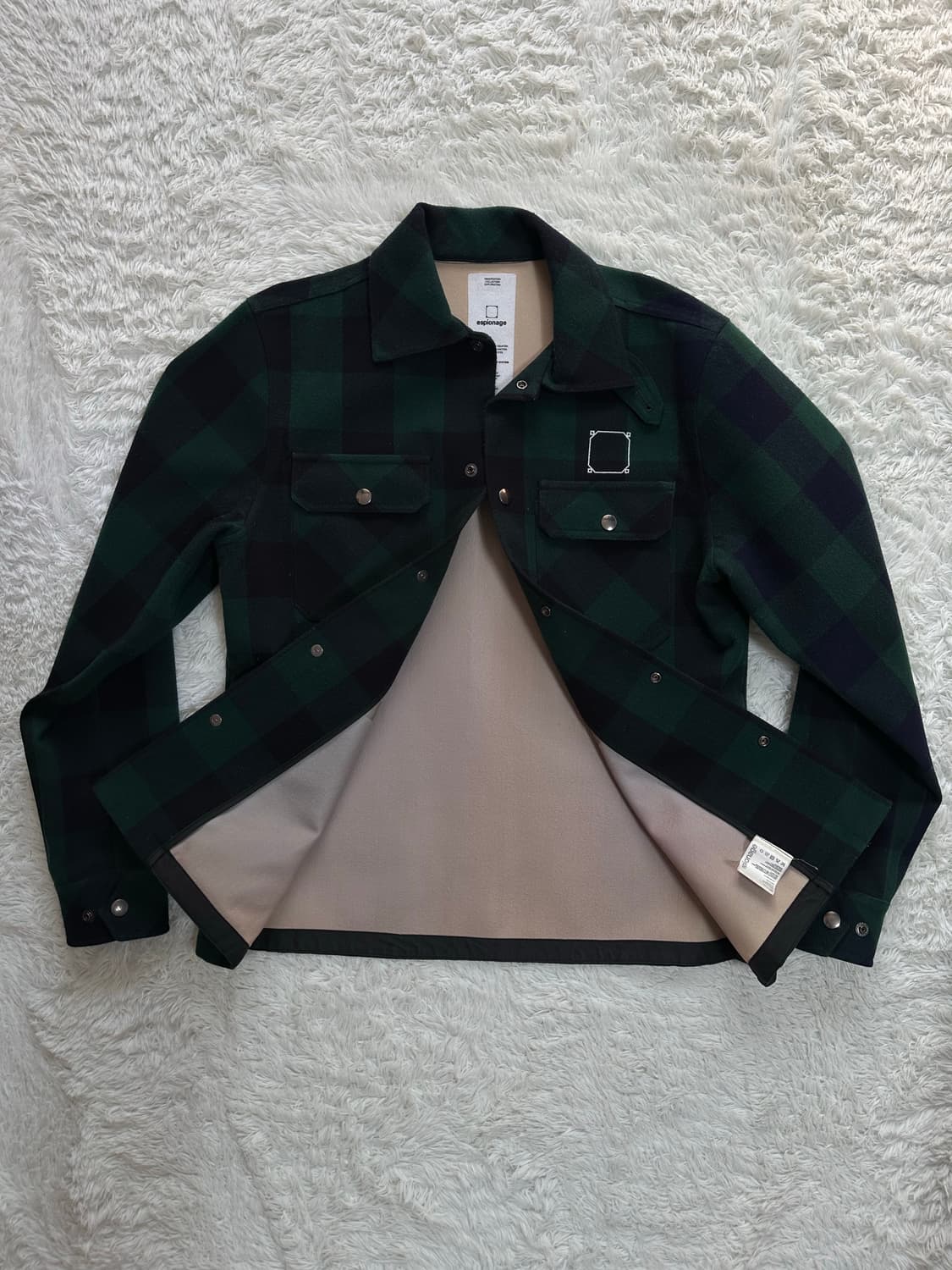 에스피오나지 체크 자켓 S 상품이미지1