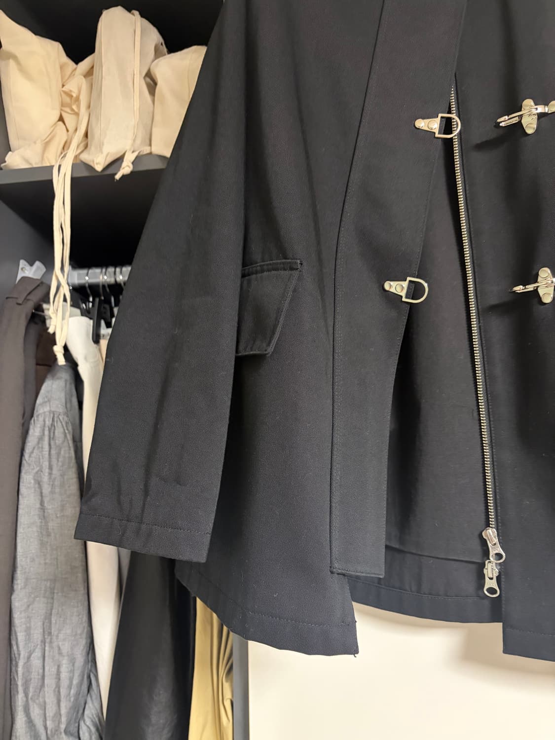 낫띵리튼 자켓 블랙 상품이미지4