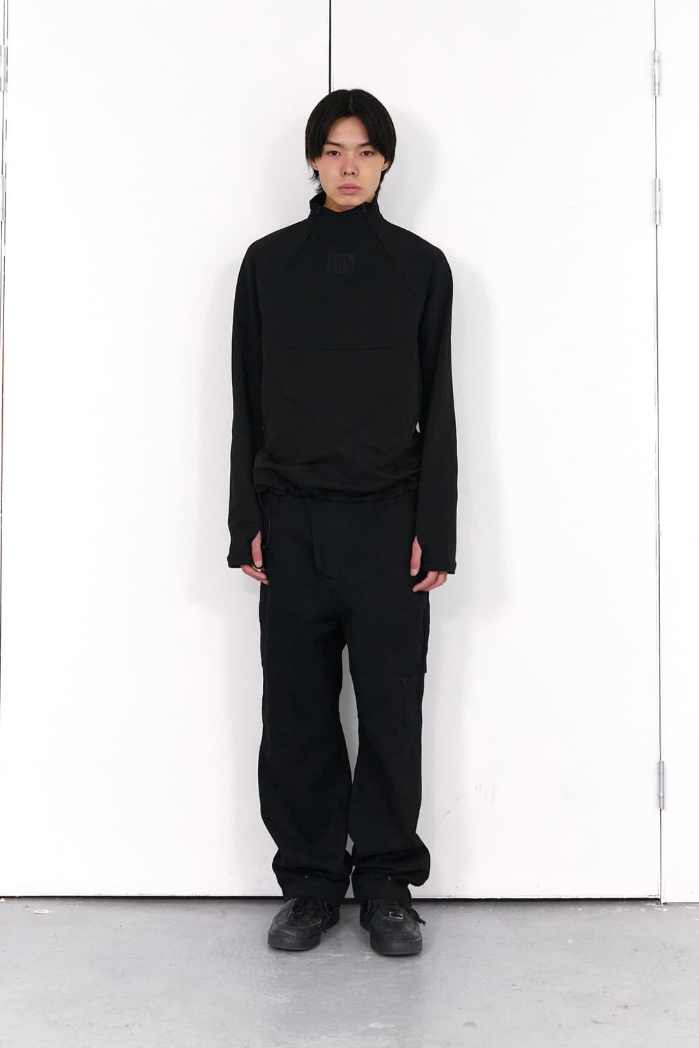 [L]MPa SOFT-SHELL HALF ZIP(BLACK) 상품이미지3