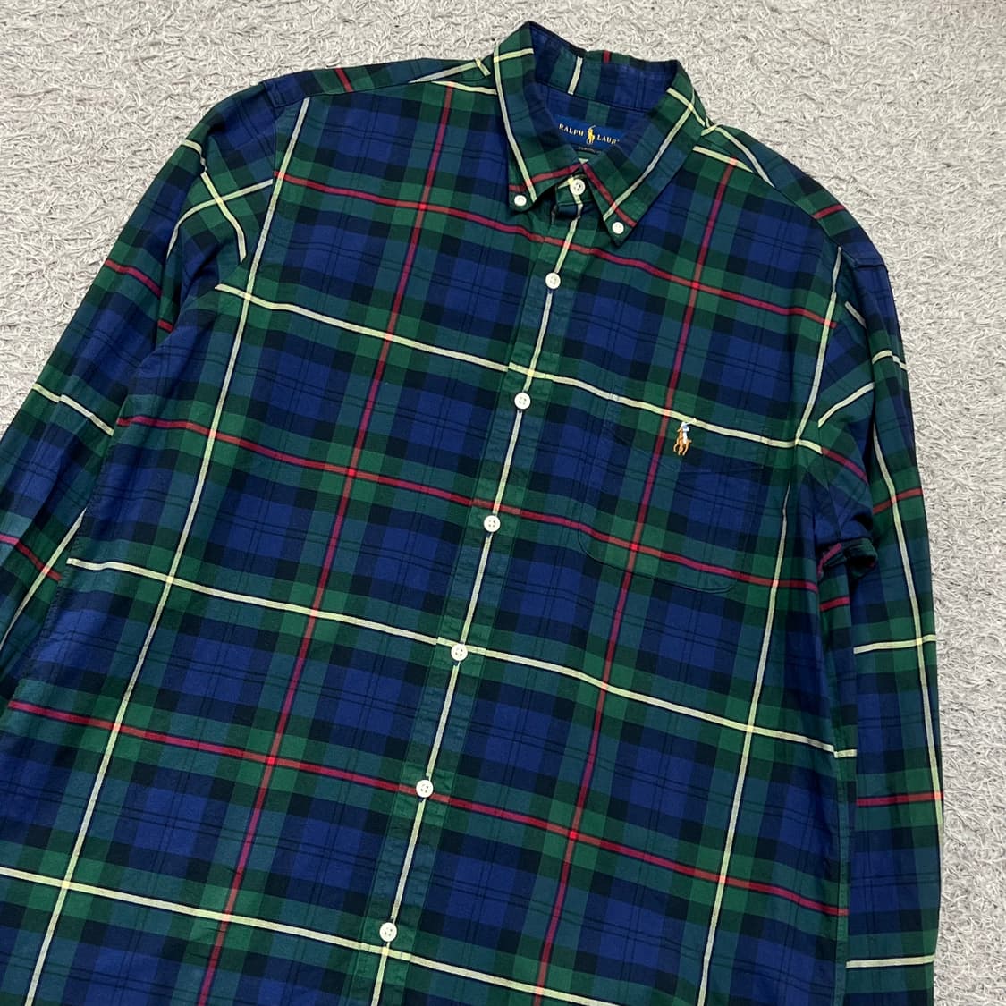 [110] 폴로 랄프로렌 체크셔츠 상품이미지1