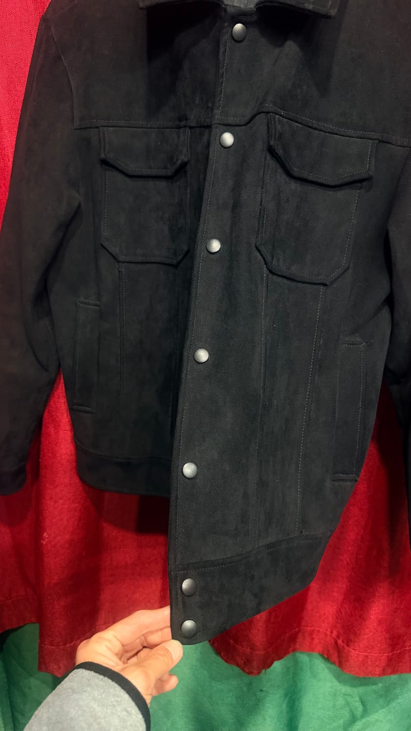 인조 세무 스웨이드 트러커 자켓 상품이미지7