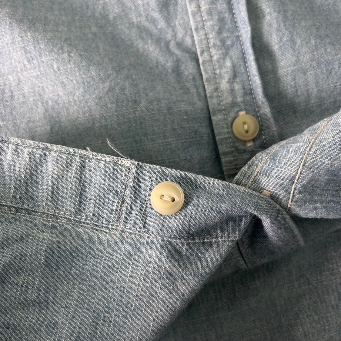 100 폴로랄프로렌 데님앤서플라이 샴브레이 데님 셔츠 상품이미지7