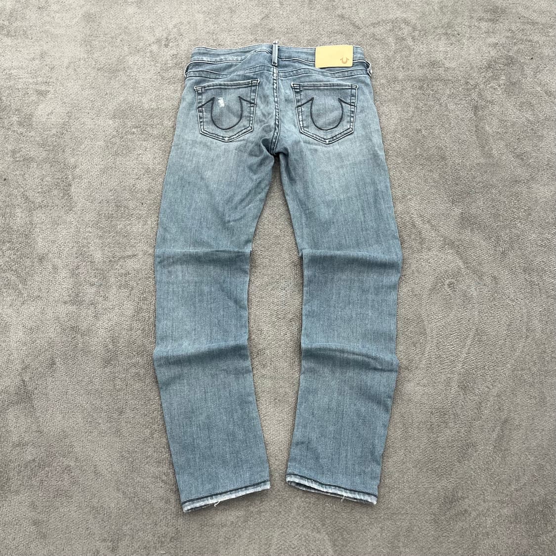 26 트루릴리젼 연청 데님 팬츠 상품이미지5