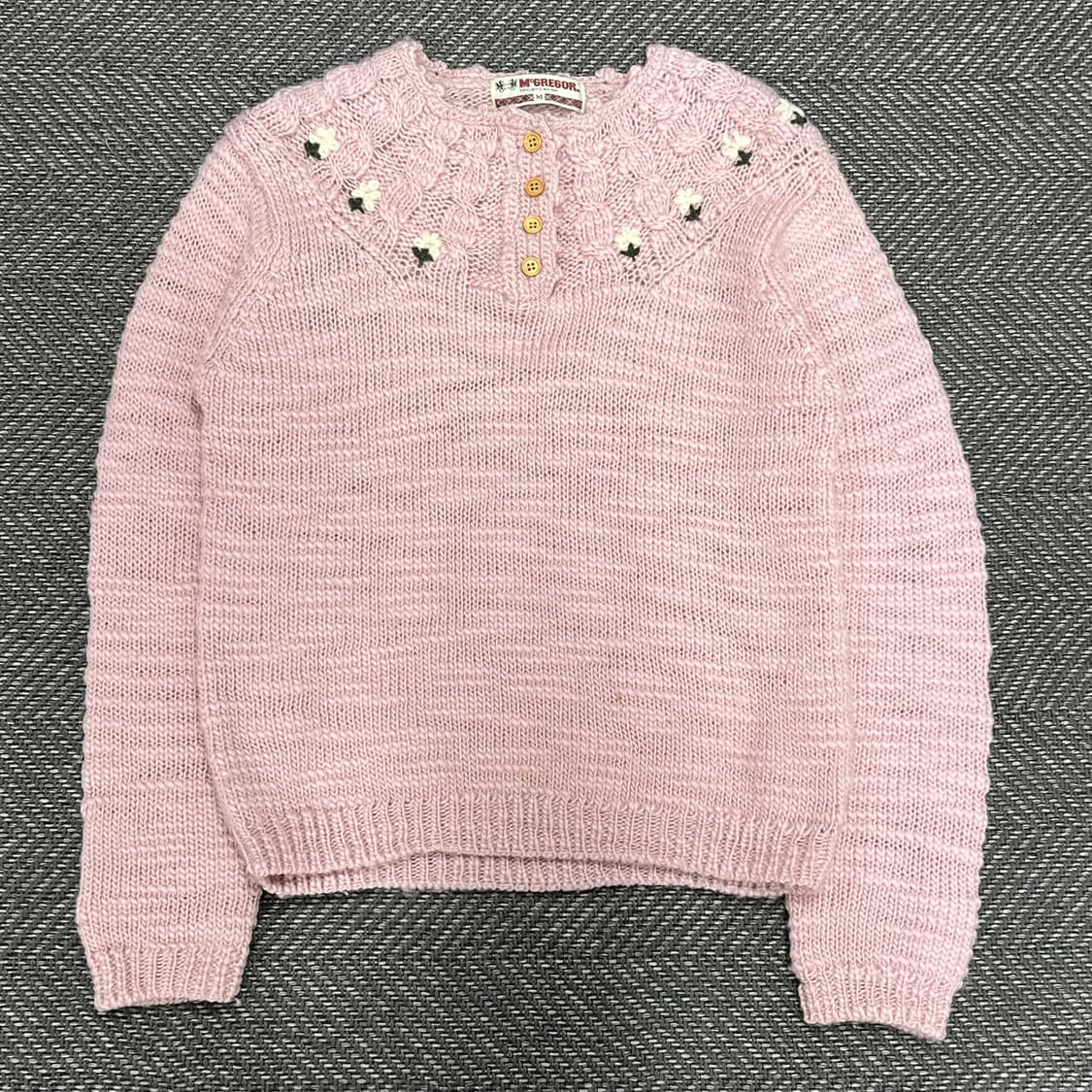 맥그리거 플라워자수 울니트 v1048 상품이미지1