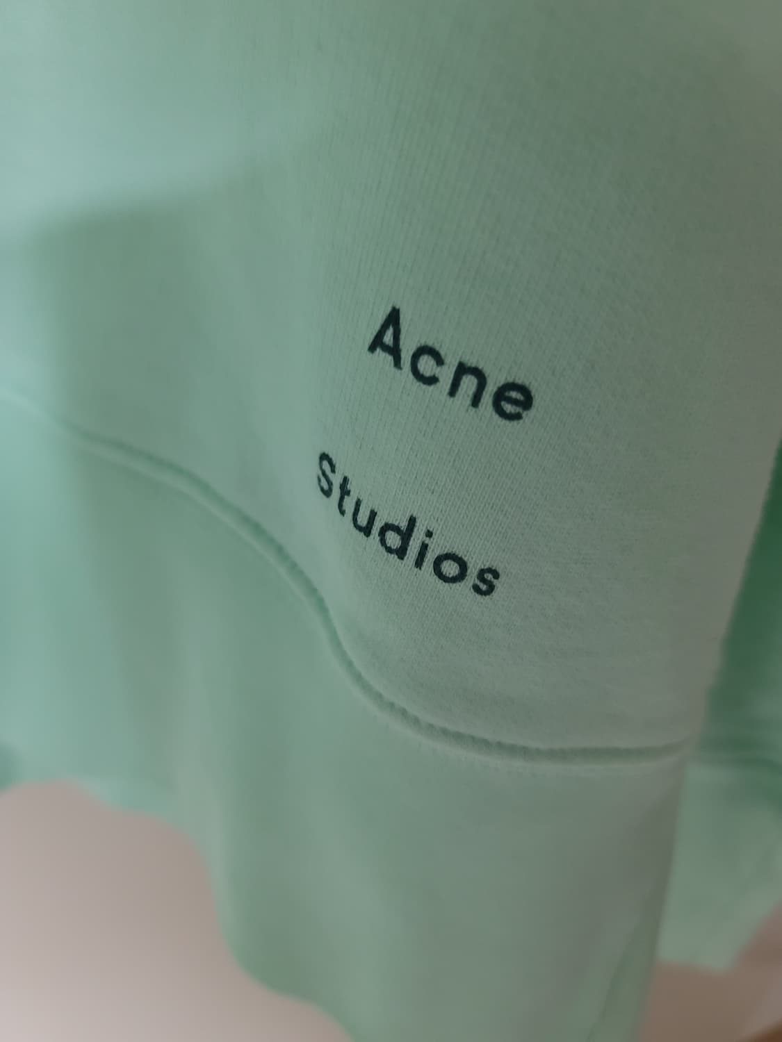 아크네스튜디오 연두 맨투맨 L 100사이즈 상태굿
 상품이미지3